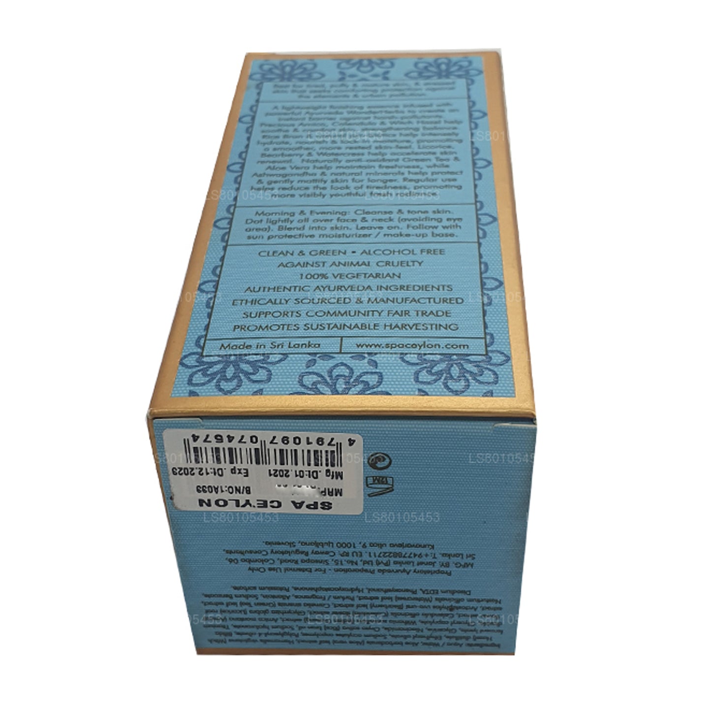 Spa Ceylon Skin Destress Ashwagandha Avancerad Anti-Föroreningar Dag Face Essence (30ml)