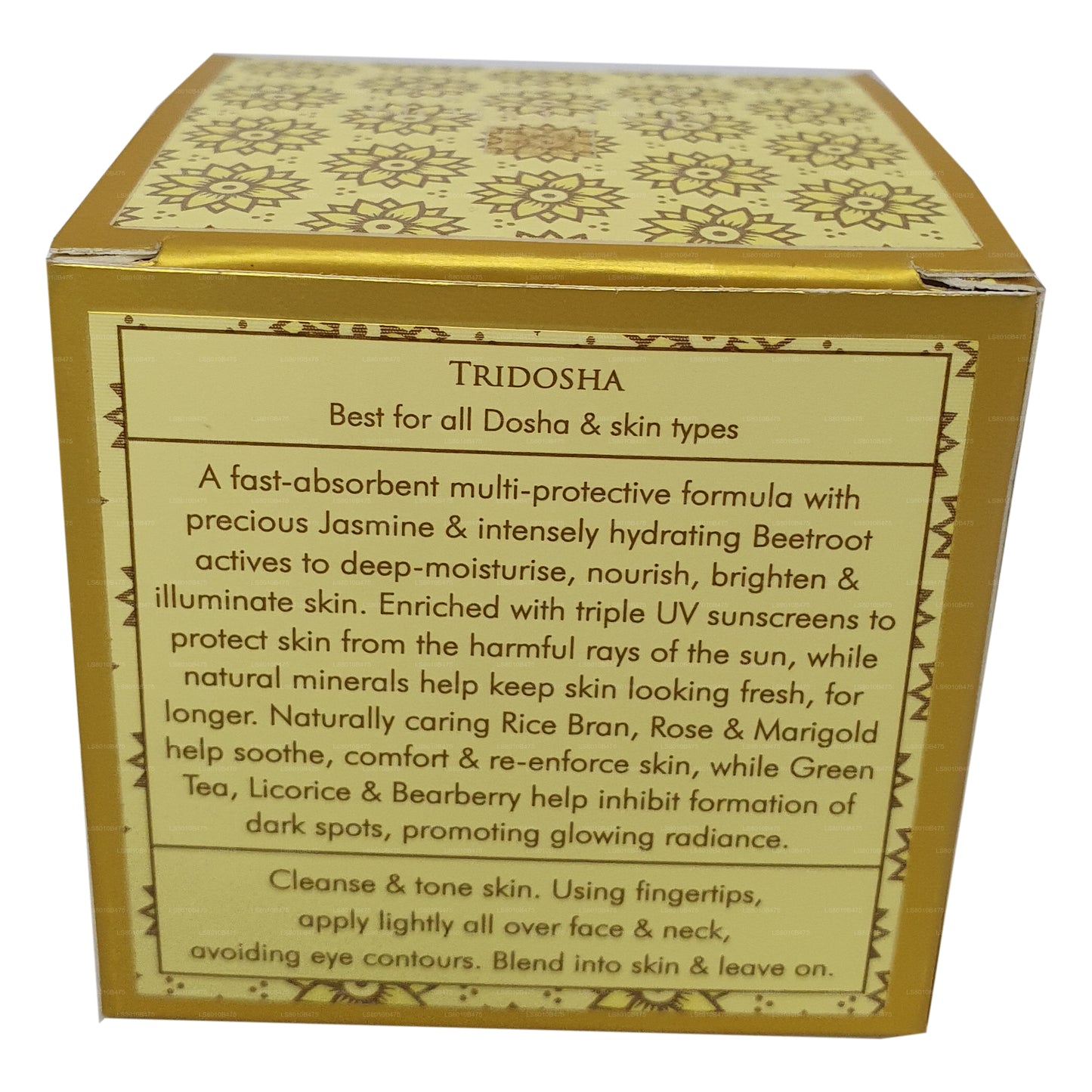 Spa Ceylon White Jasmine Lysande Ansiktsskydd (50g)