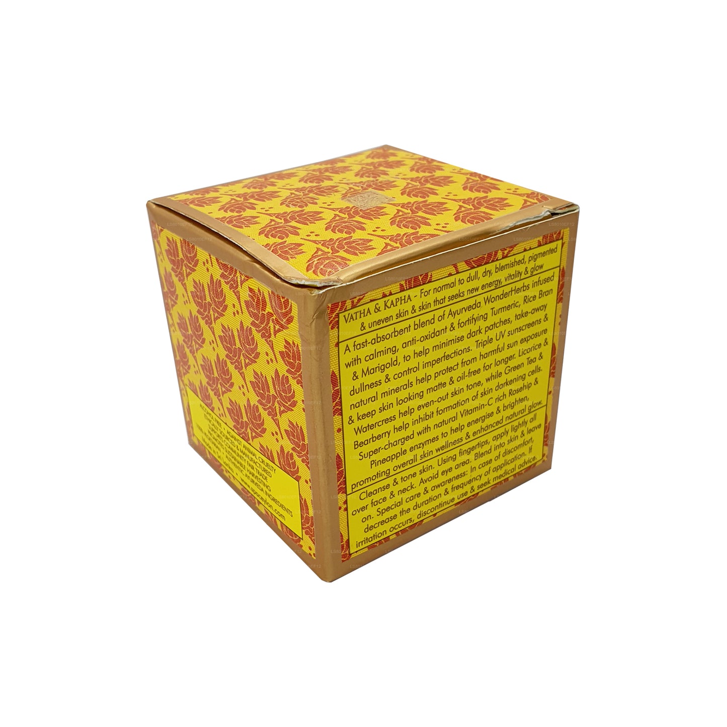 Spa Ceylon True Gurkmeja Vitamin C Glöd Förnyande Skydd hela dagen (100 g)