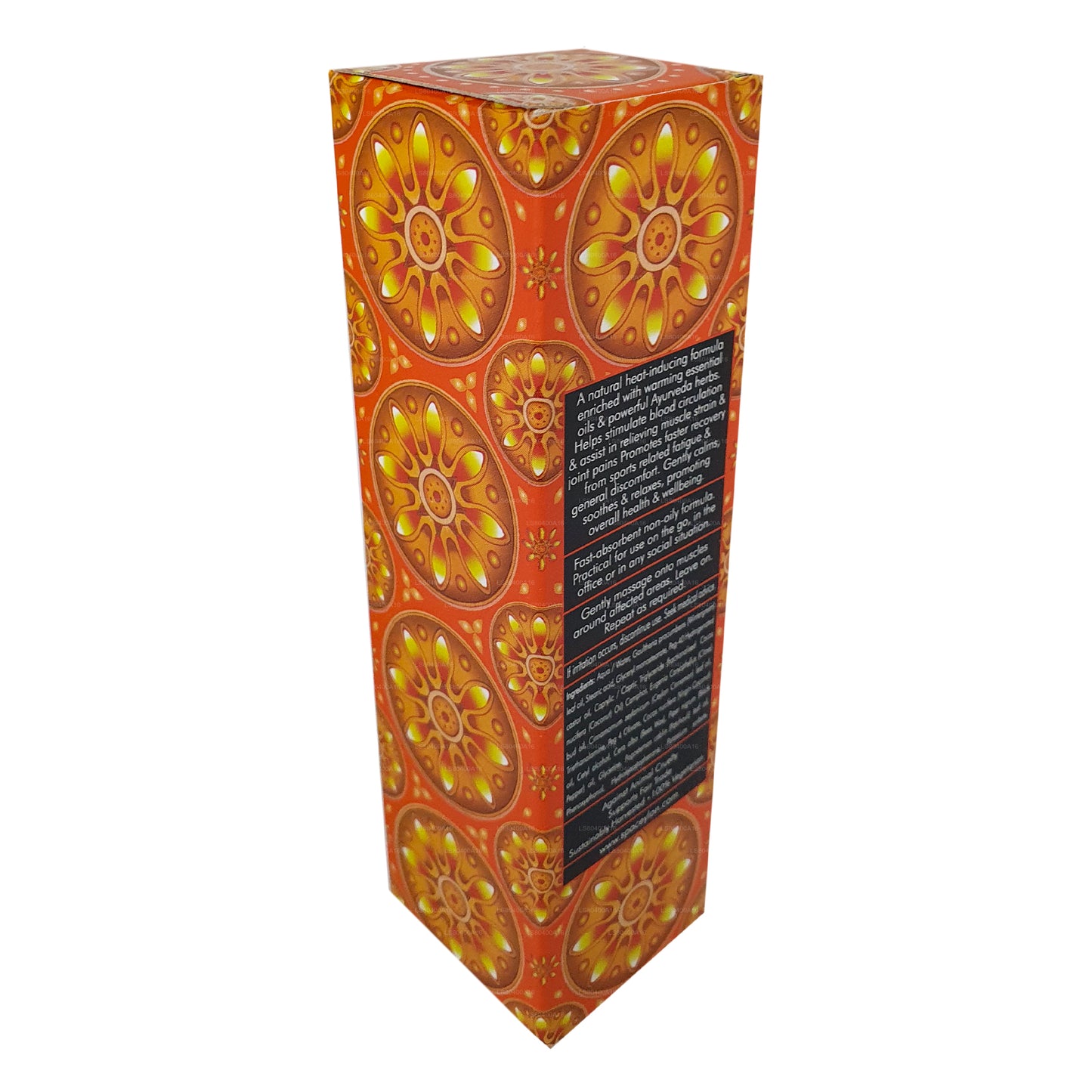 Spa Ceylon brand uppvärmningen muskel gnugga (50g)