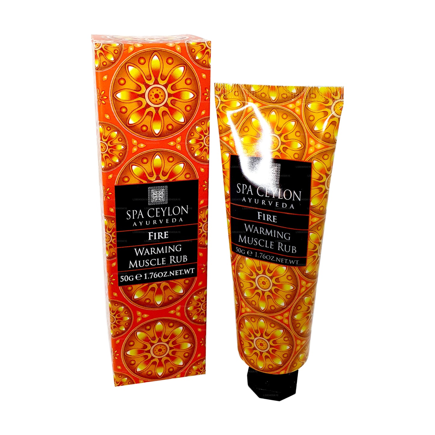 Spa Ceylon brand uppvärmningen muskel gnugga (50g)