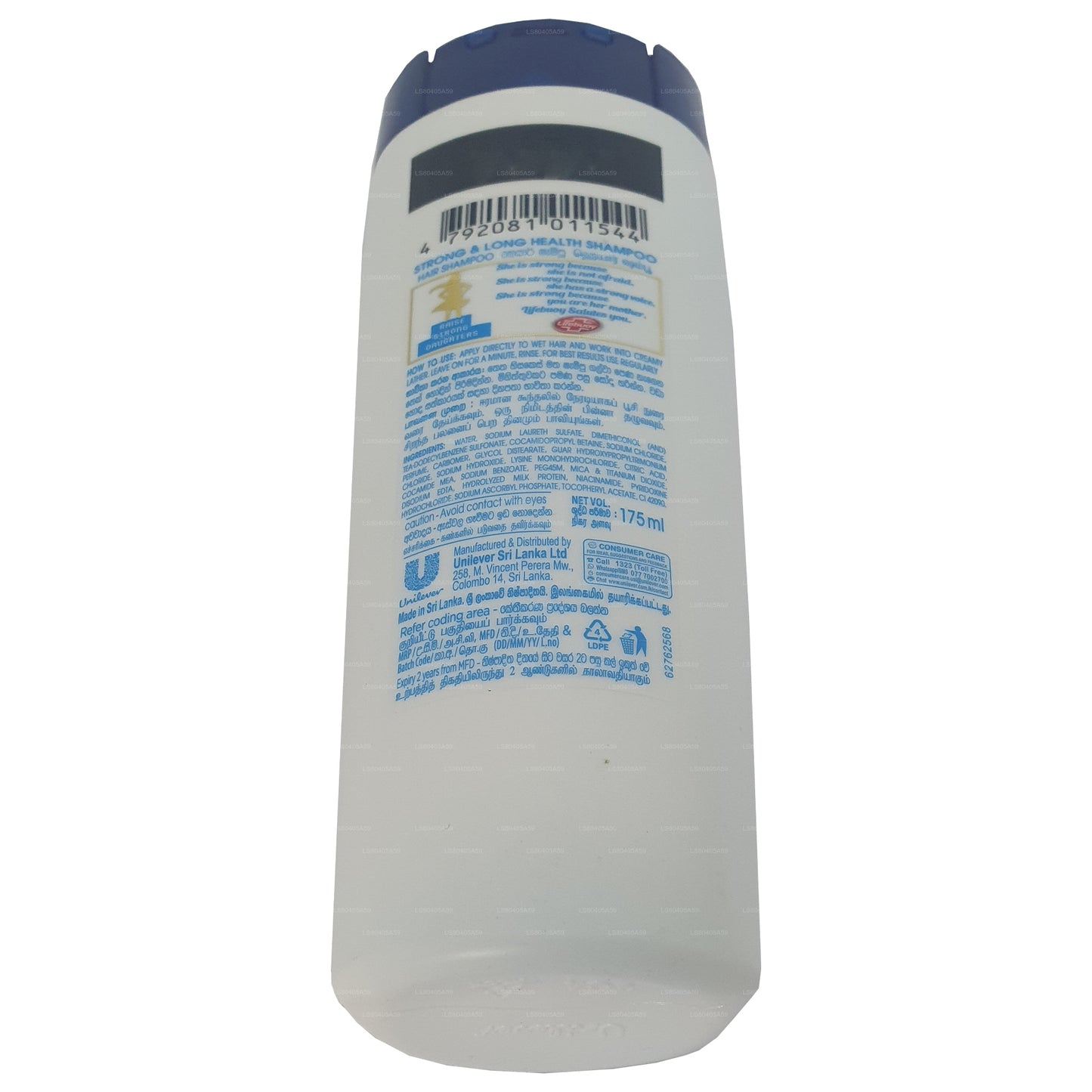 Lifebuoy Health Starkt och långt schampo (175 ml)