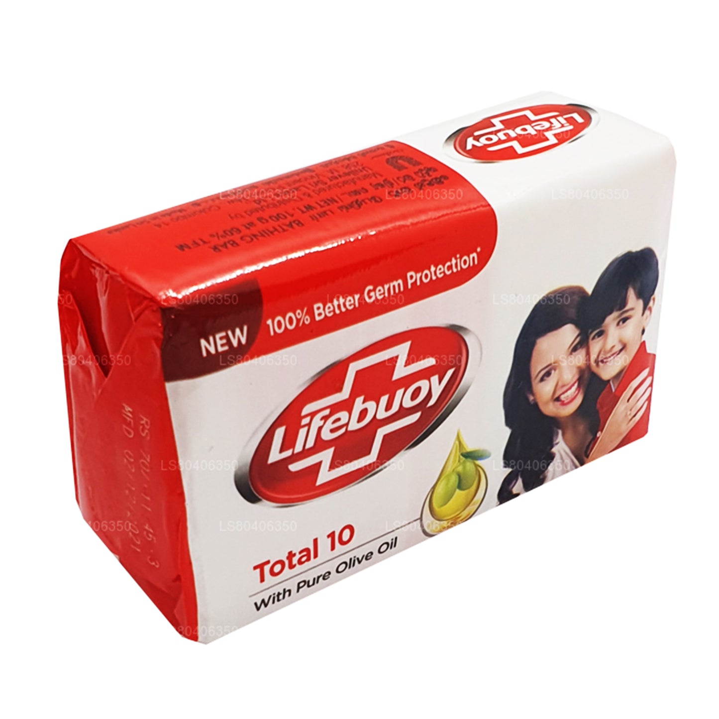 Lifebuoy Total 10 med ren olivolja kroppstvål (100g)