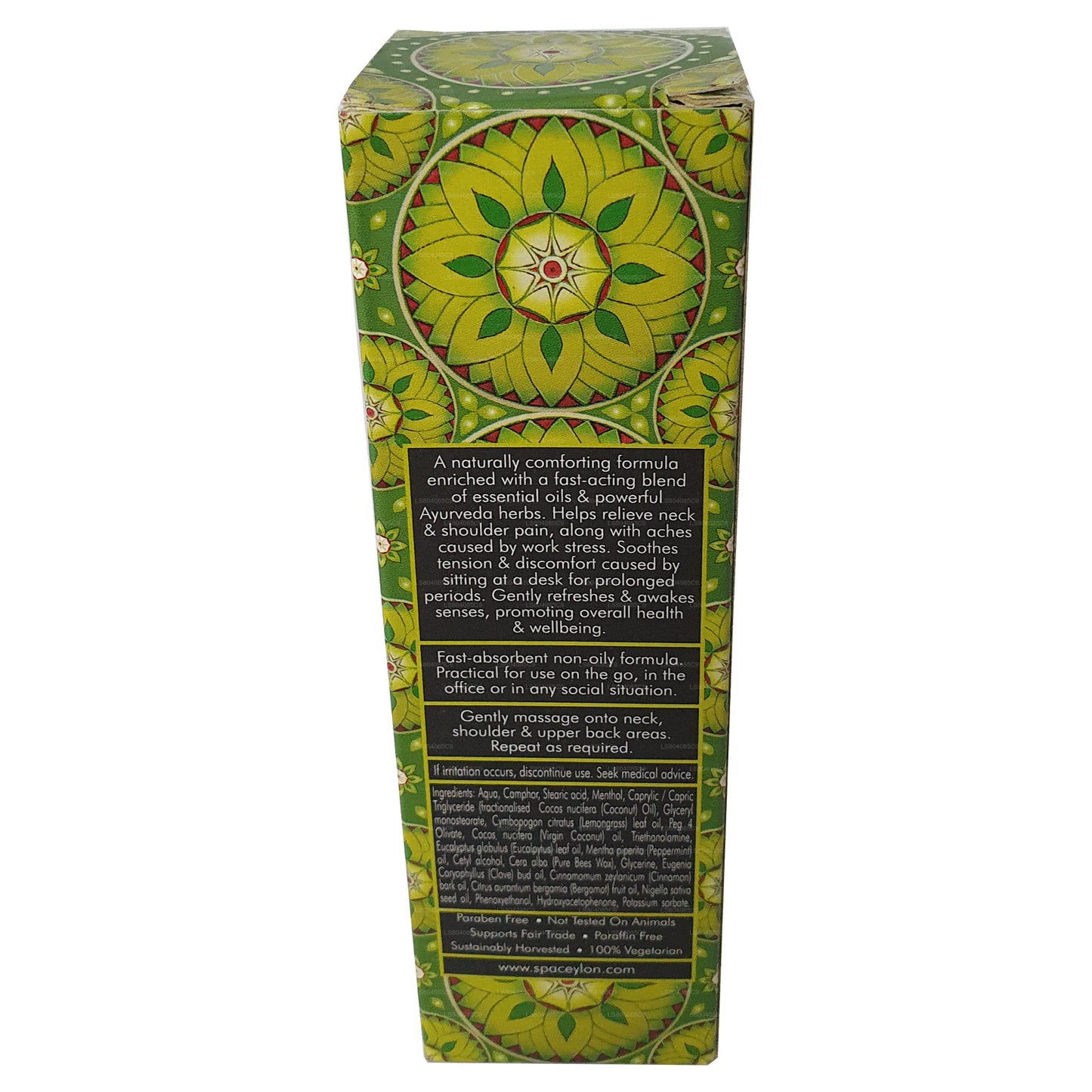 Spa Ceylon Comfort Nacke och Axel Rub (50g)