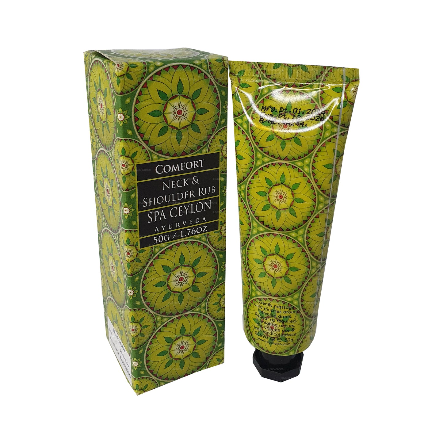 Spa Ceylon Comfort Nacke och Axel Rub (50g)