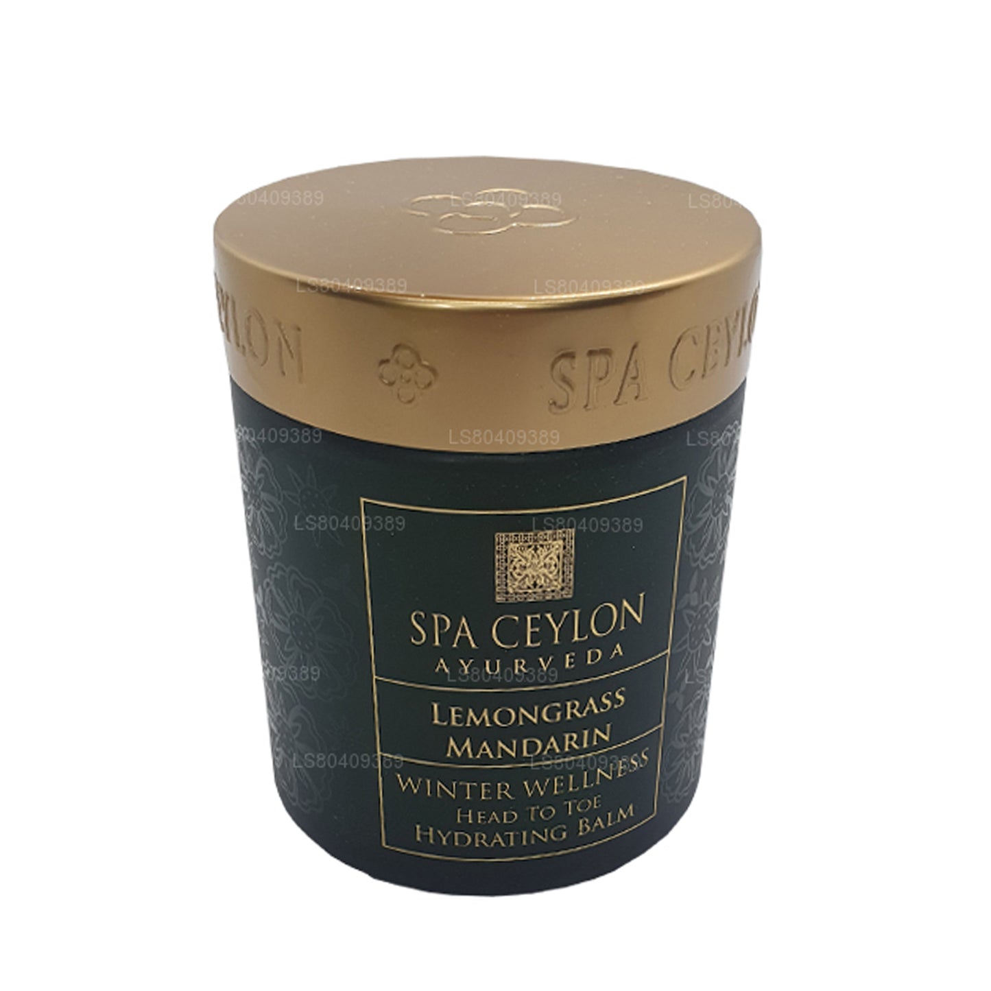 Spa Ceylon Citrongräs Mandarin Vinter Wellness Head to Toe Hydrating Balm (200g)
