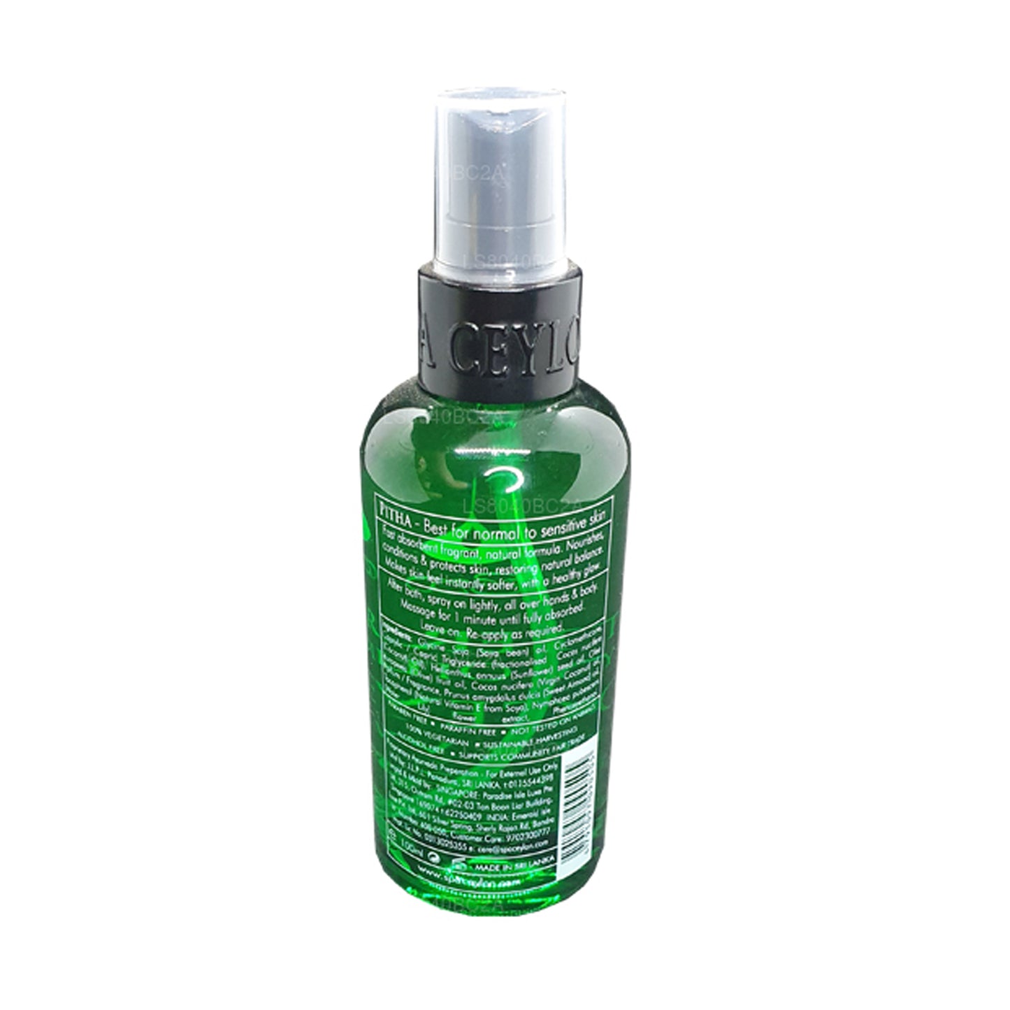Spa Ceylon Vattenlilja Kroppsolja Mist (100ml)