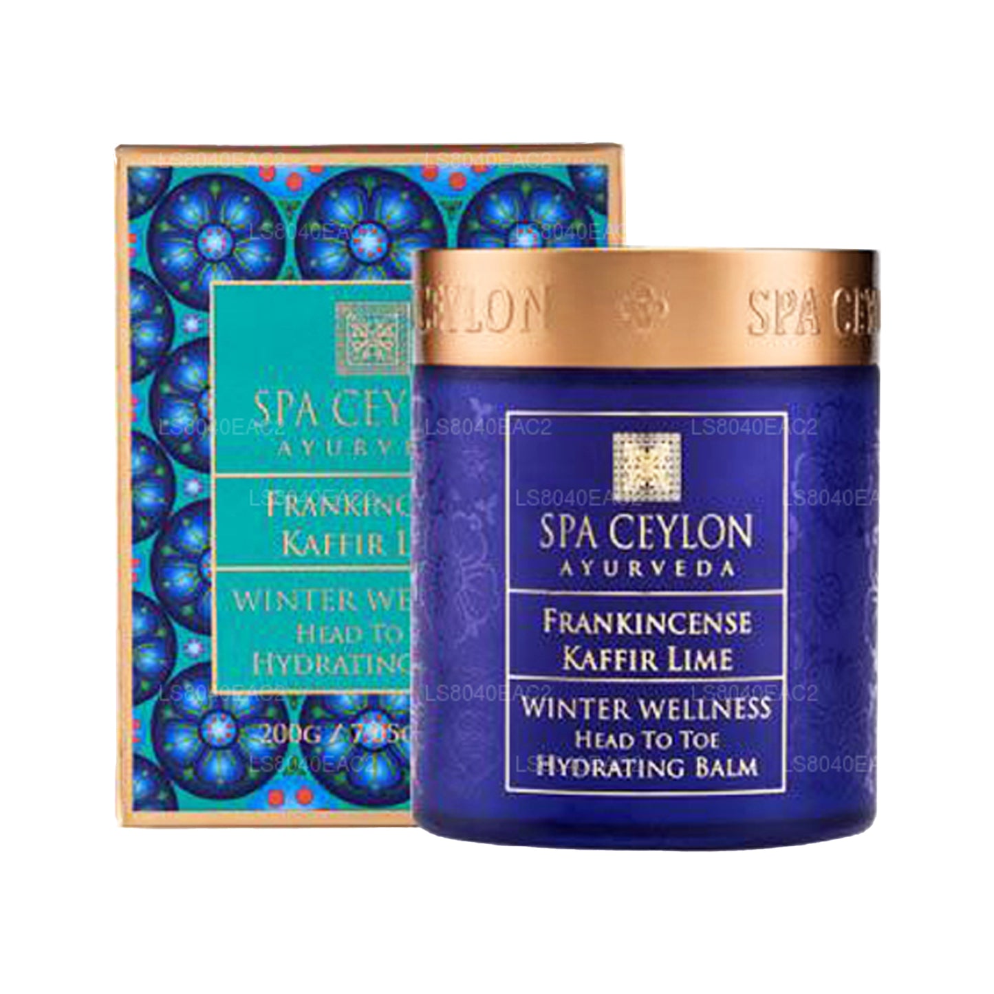 Spa Ceylon Frankincense Kaffir Lime - Winter Wellness Top to Toe återfuktande balsam (100 g)
