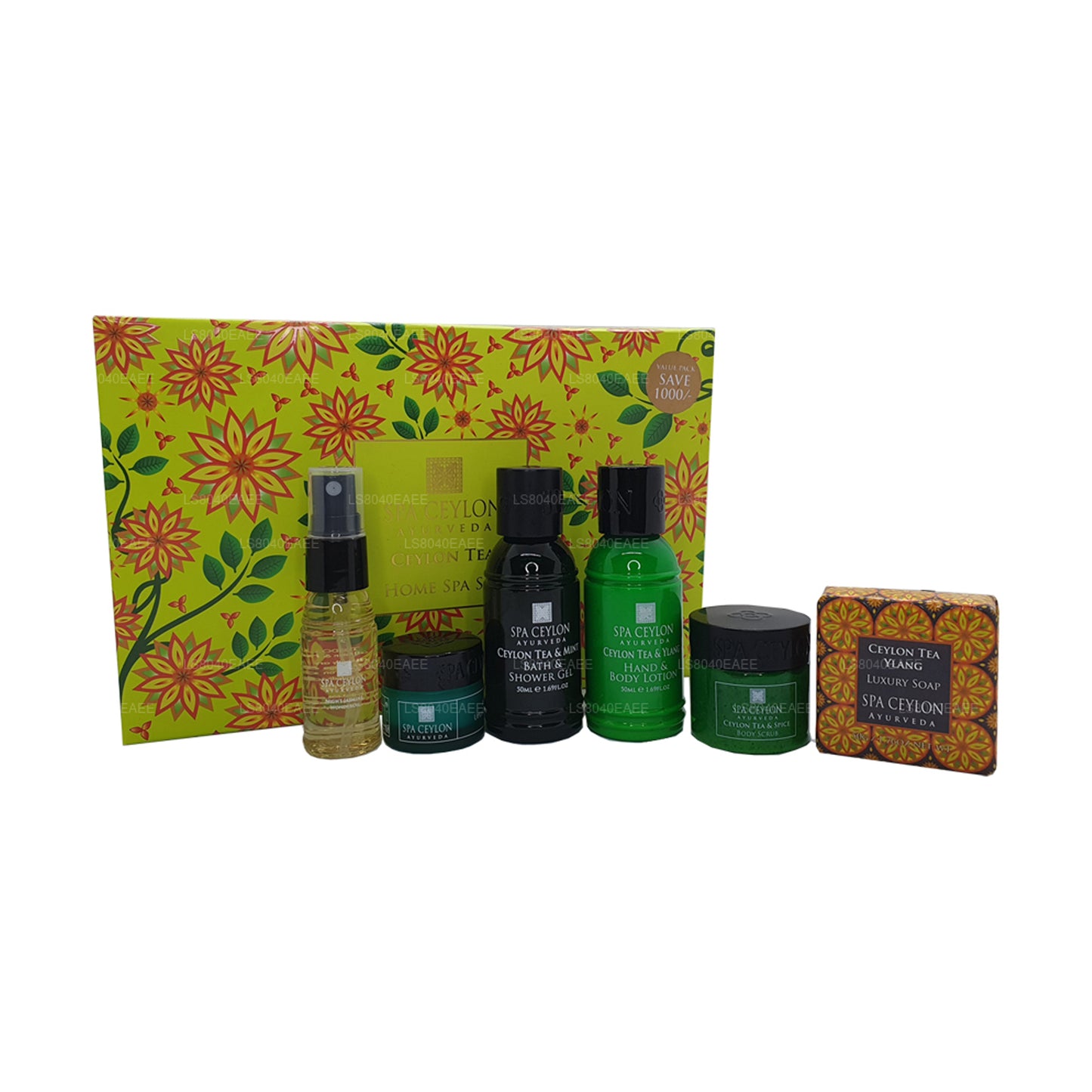 Spa Ceylon Ceylon te - Hem-spa-set