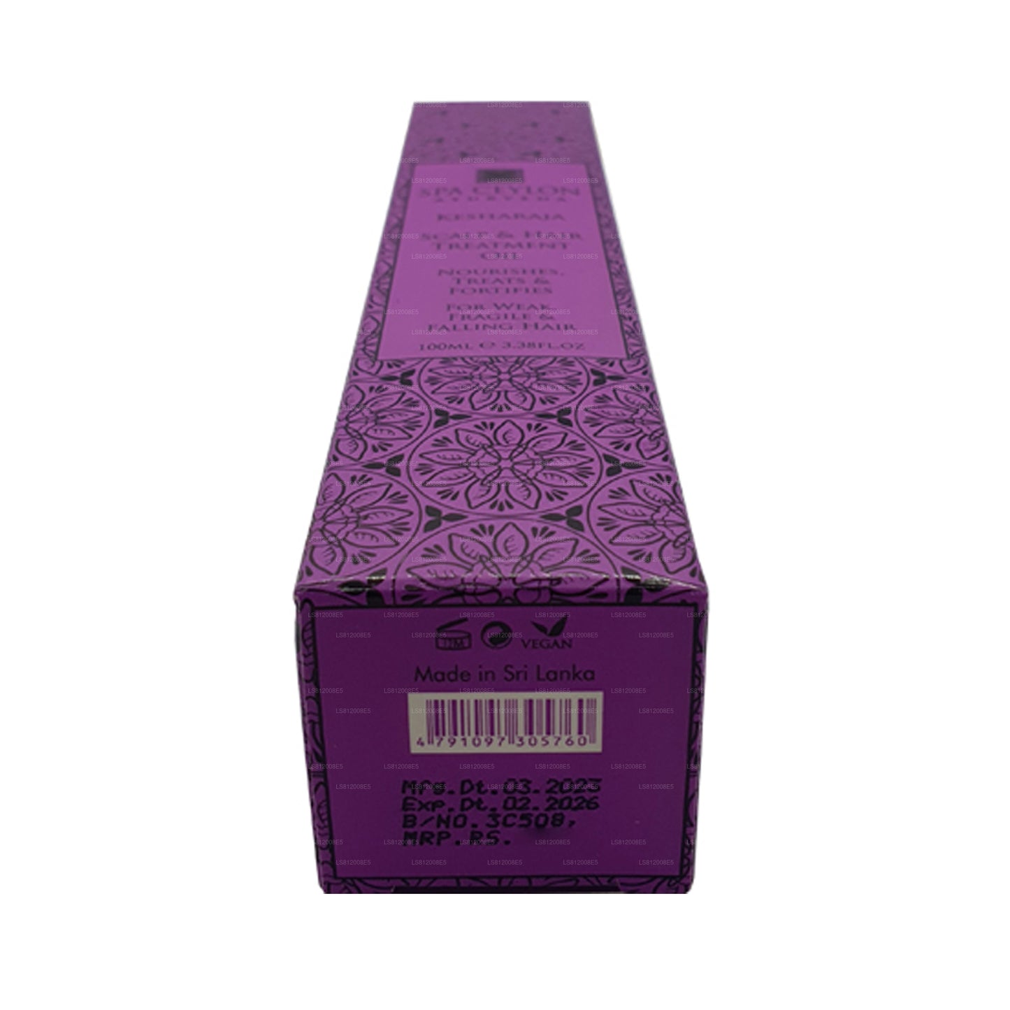 Spa Ceylon Kesharaja hårbotten och hårbehandlingsolja (100 ml)