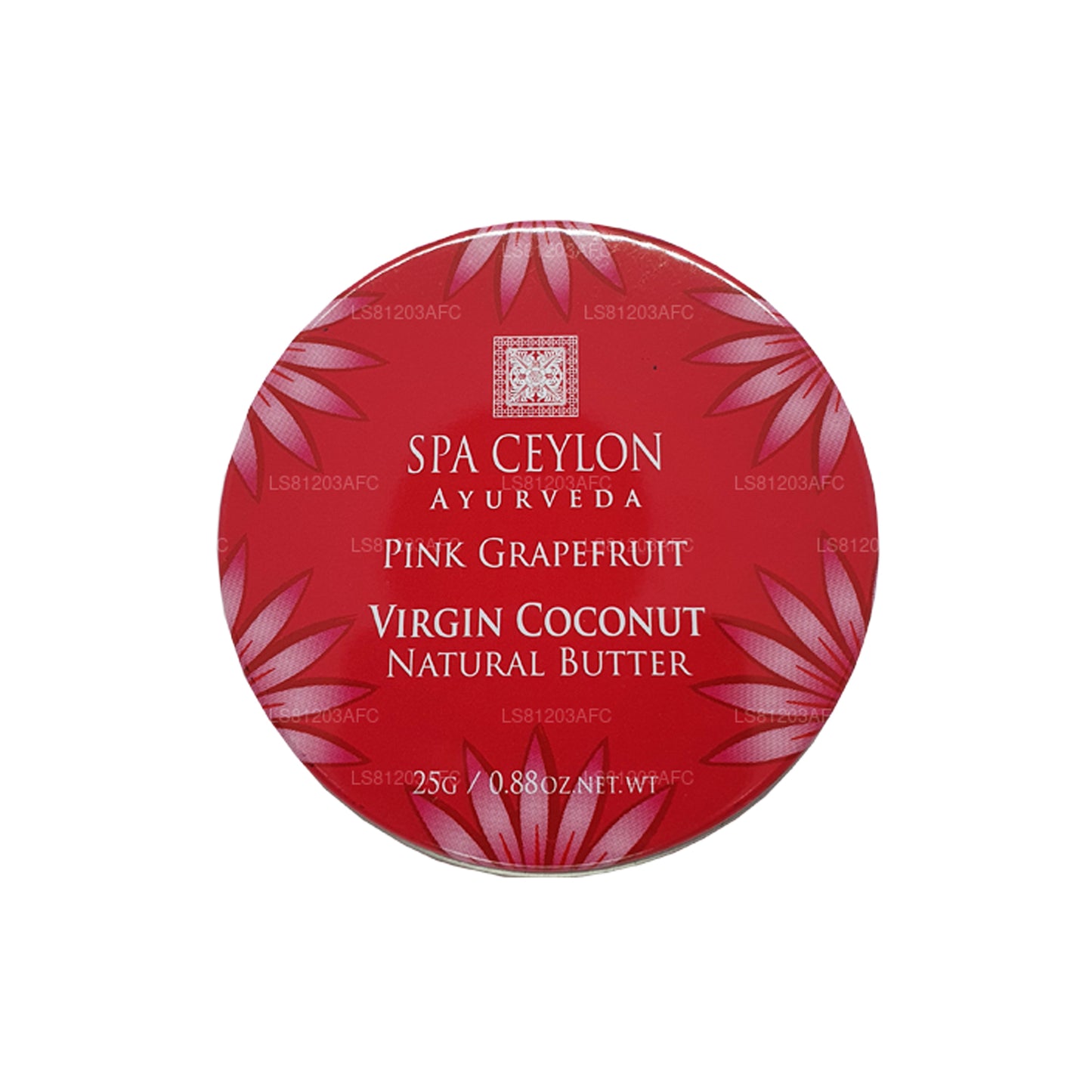 Spa Ceylon Rosa Grapefrukt Virgin Coconut Naturligt Smör (25g)