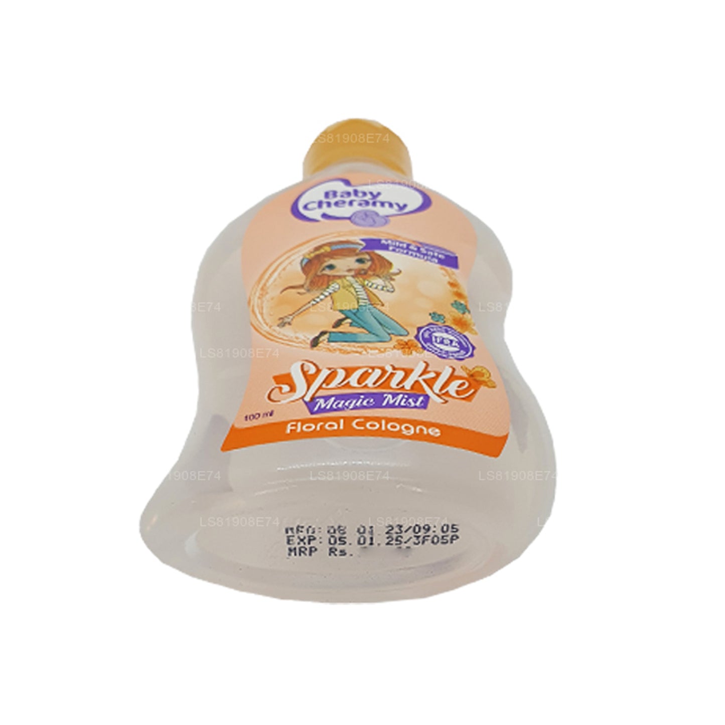 Baby Cheramy Sparkle Magic Mist blommig parfym (100 ml)