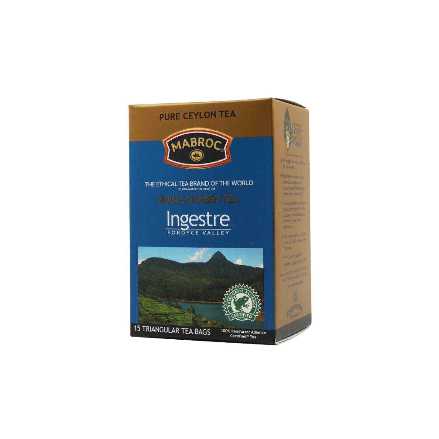 Mabroc Ingestre Triangulärt Te (30g) 15 tepåsar
