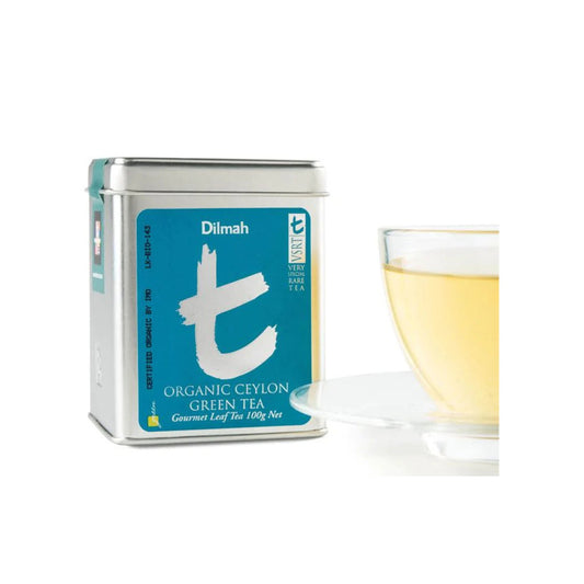 Dilmah t-serien Ekologiskt Ceylon grönt te (100g)
