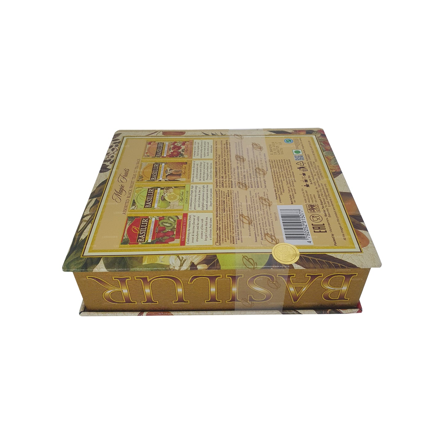 Basilur tebok ”Magic Fruits Assorted” (64g) Caddy