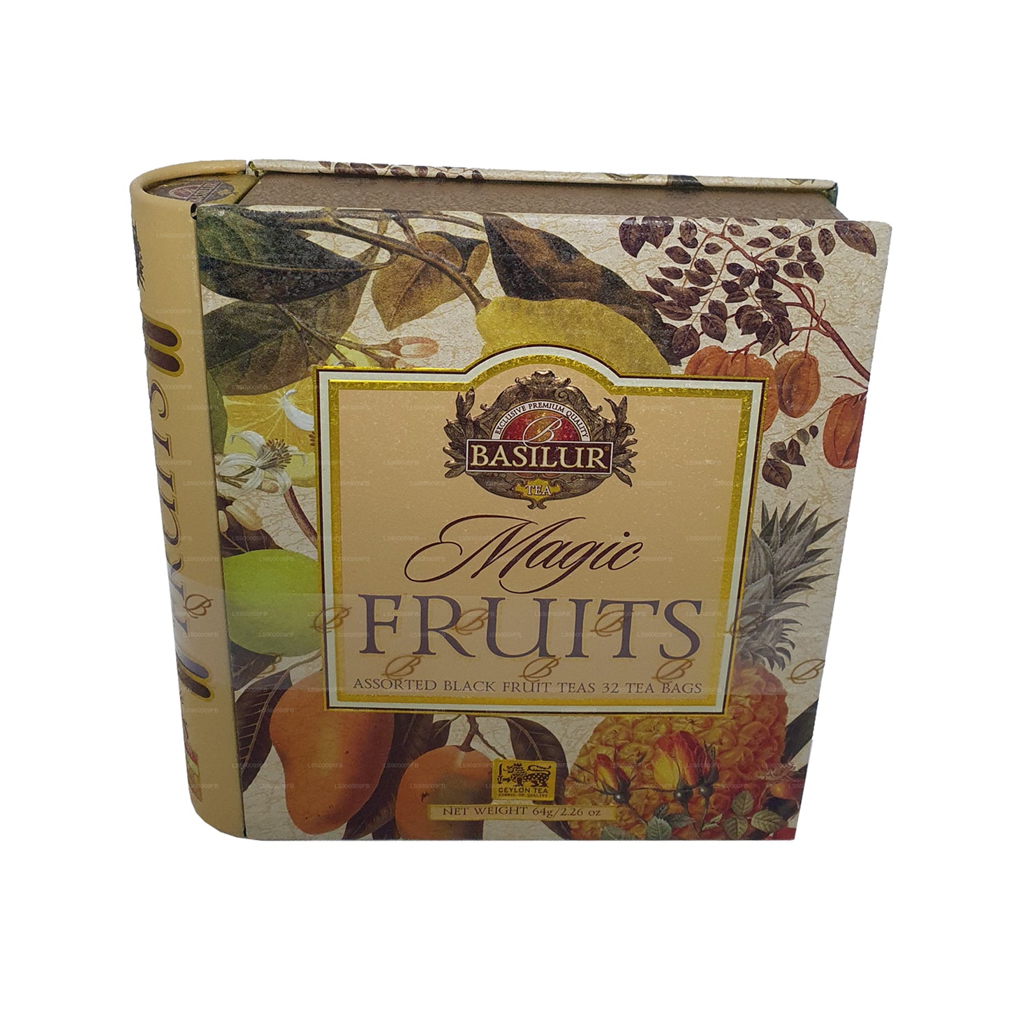 Basilur tebok ”Magic Fruits Assorted” (64g) Caddy
