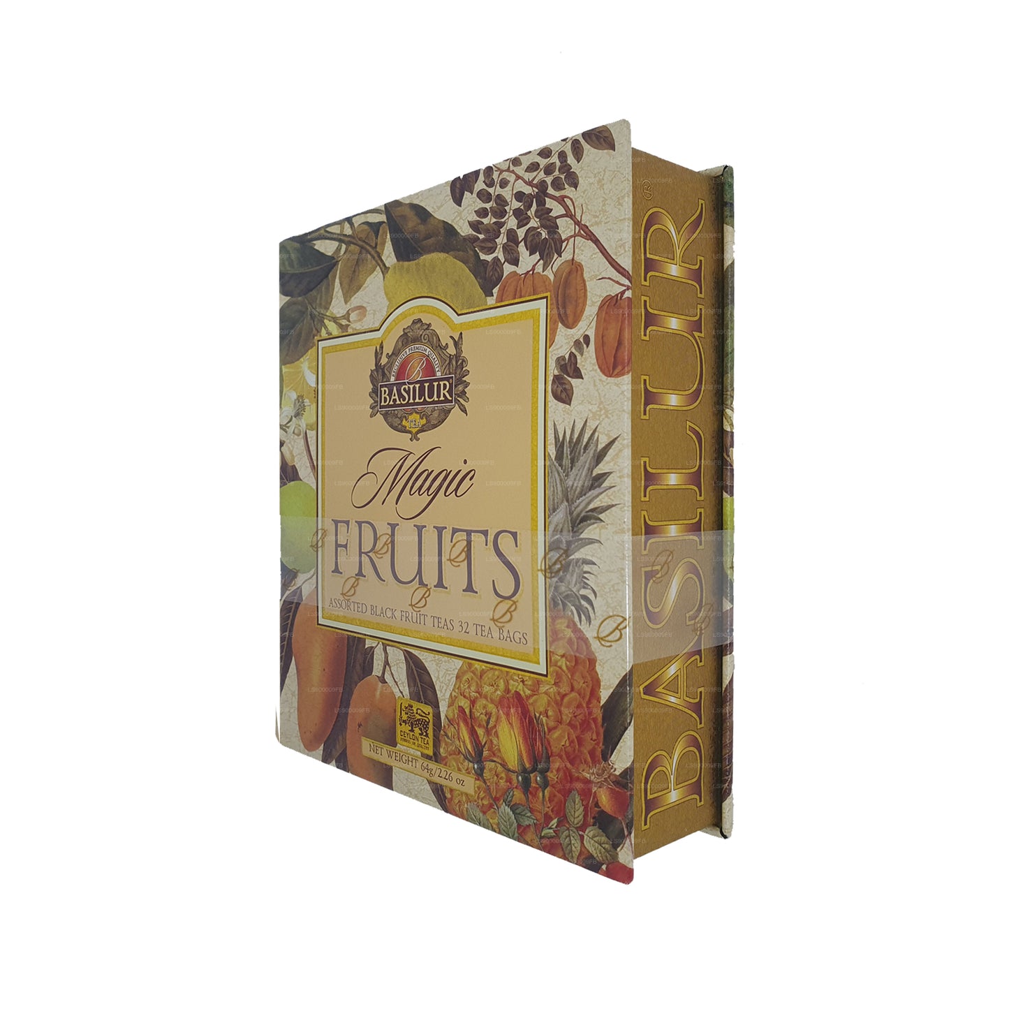 Basilur tebok ”Magic Fruits Assorted” (64g) Caddy