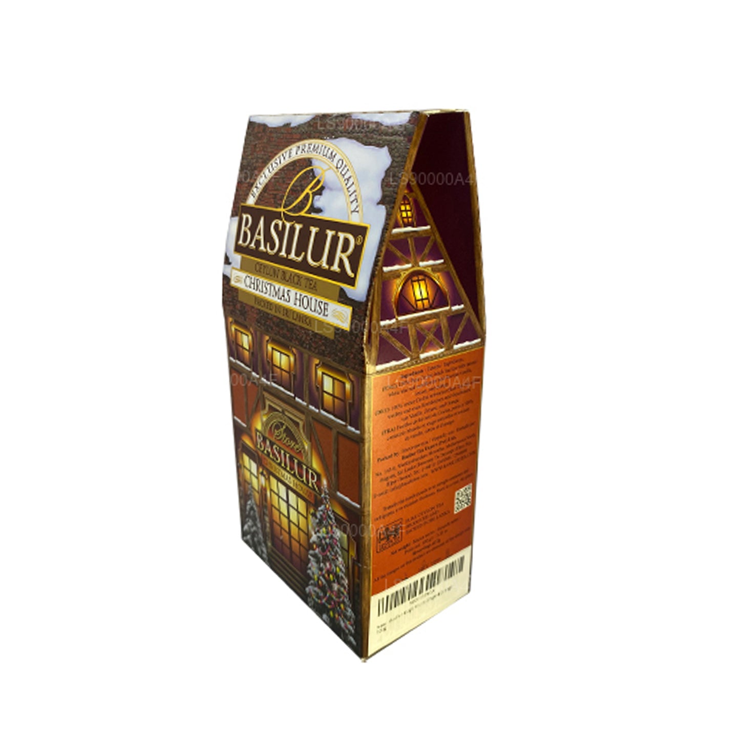 Basilur Tea Christmas House Loose Black Tea 100g