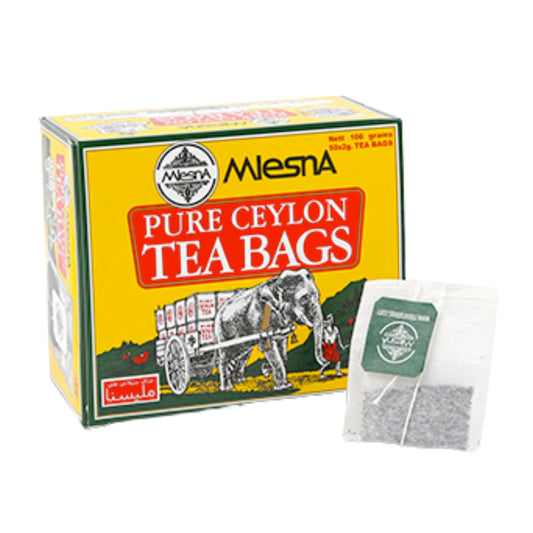 Mlesna Pure Ceylon Tea (100g) 50 tepåsar