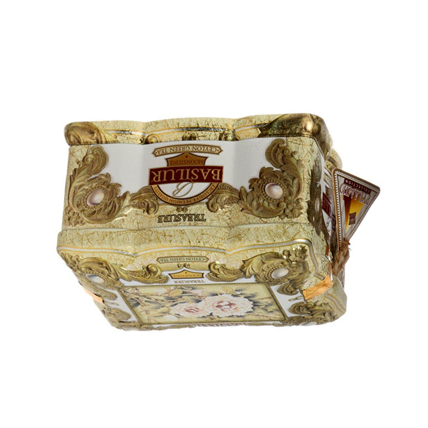 Basilur Treasure Moonstone Ceylon grönt te (100g)