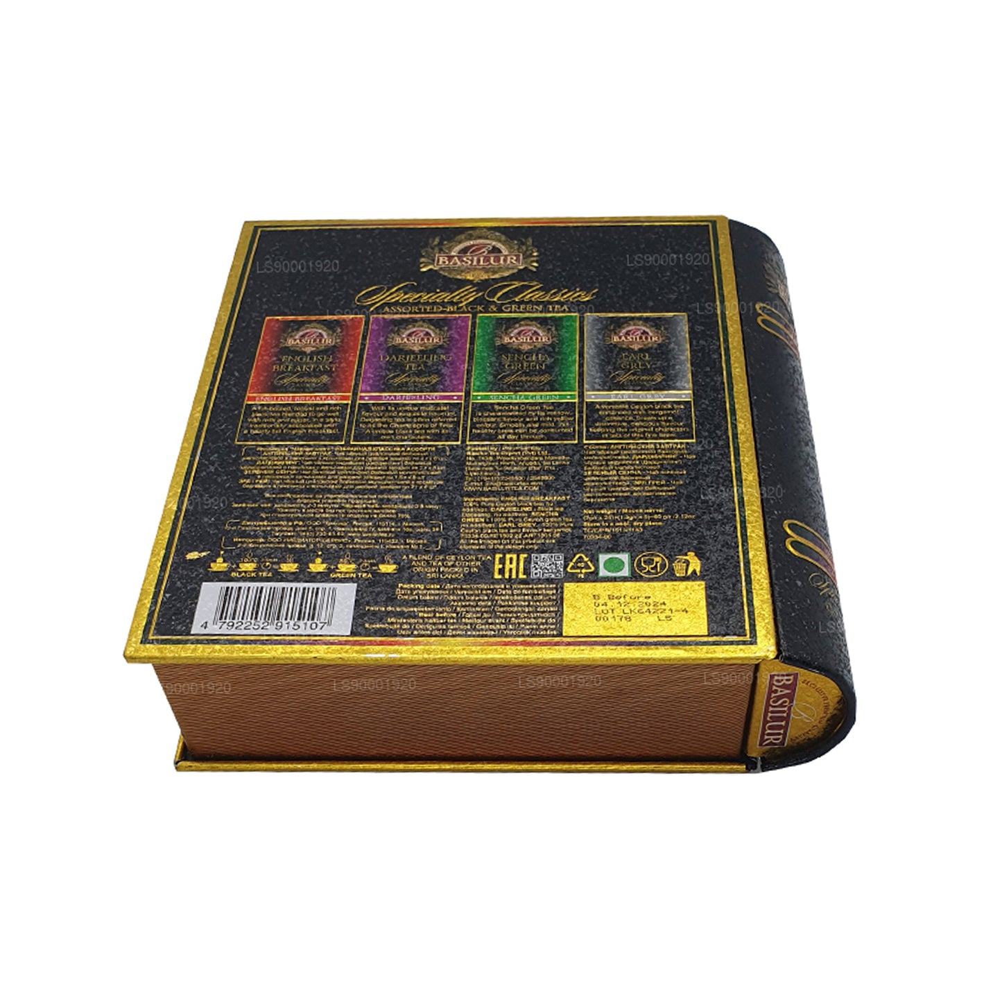 Basilur Tea Book ”Specialitet Classic Tin” (60g) Caddy