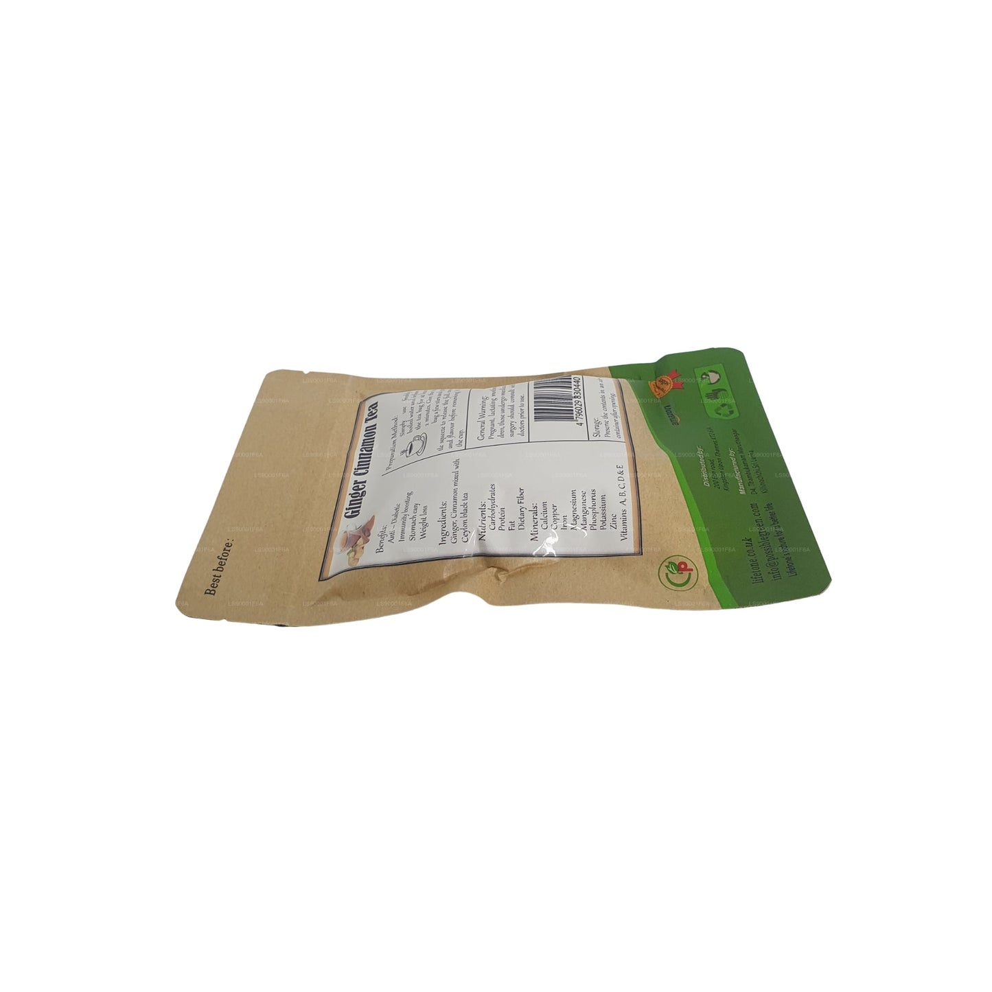 Lifetone Cinnamon Ginger Tea (40g)