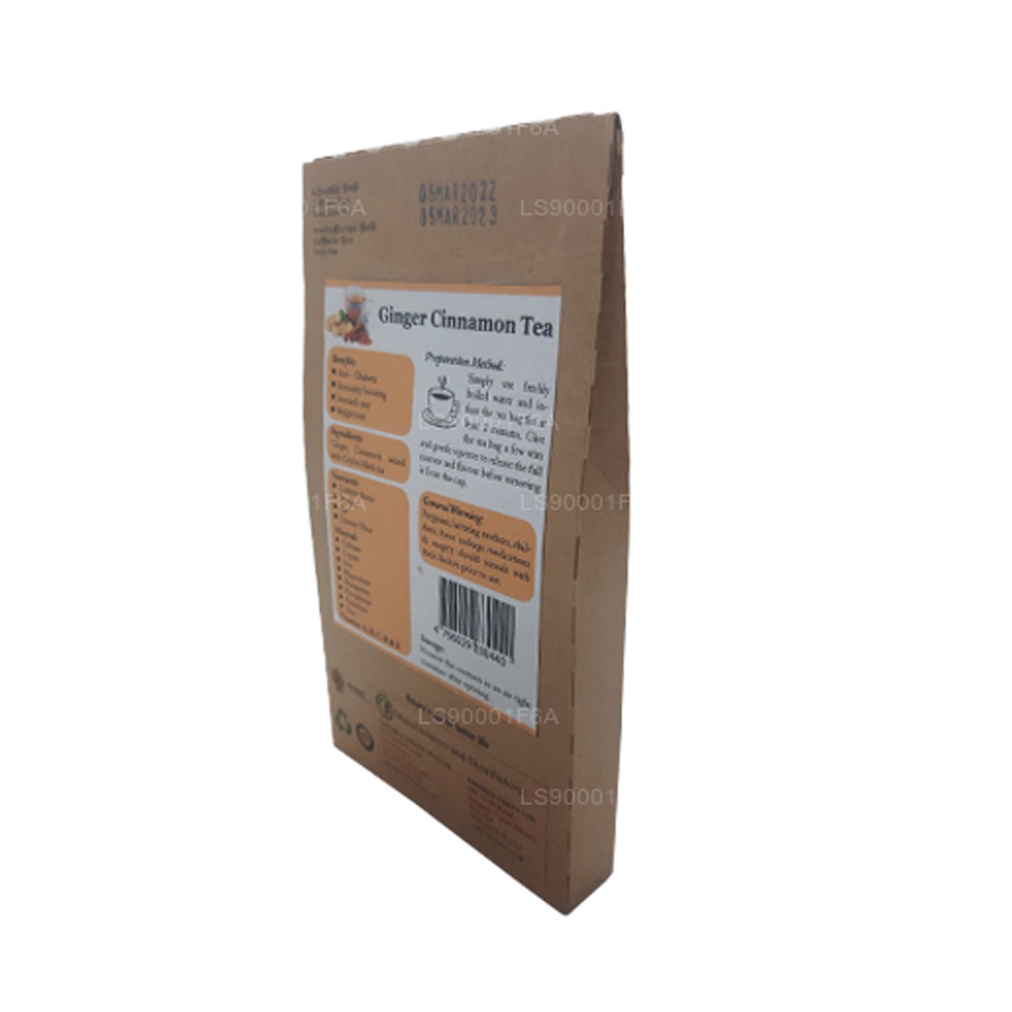 Lifetone Cinnamon Ginger Tea (40g)