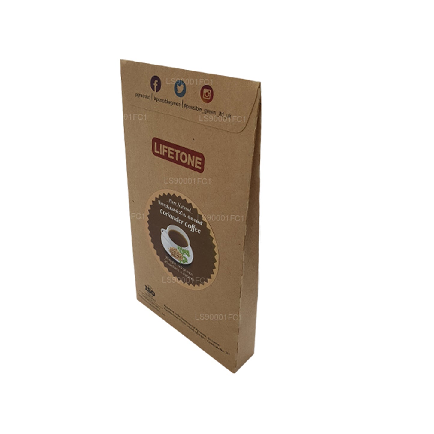Lifetone Korianderfrökaffe (40 g) 20 påsar