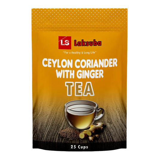Laksuba Ceylon koriander med ingefära te (37,5 g) 25 tepåsar