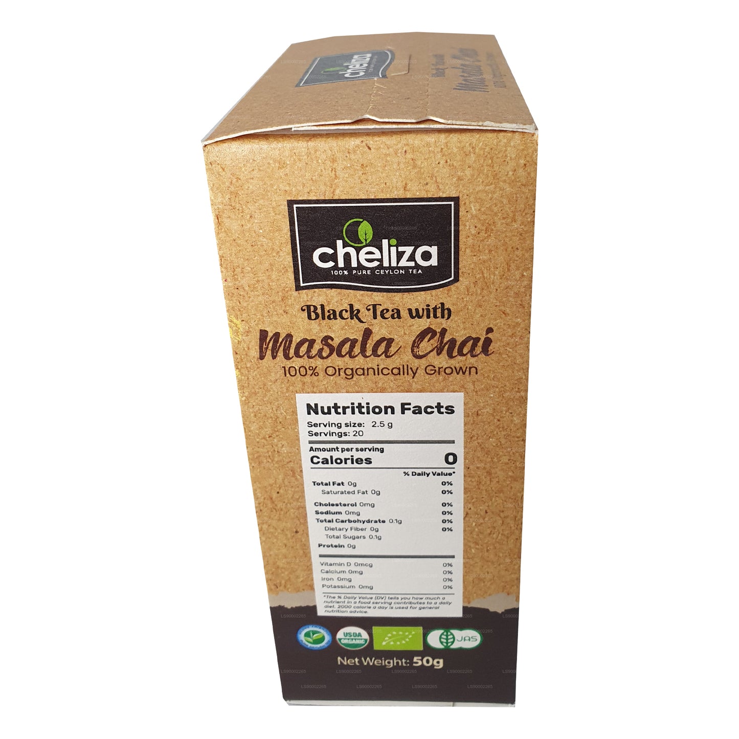 Cheliza Black Tea with Masala Chai (50g) 20 Tea Bags