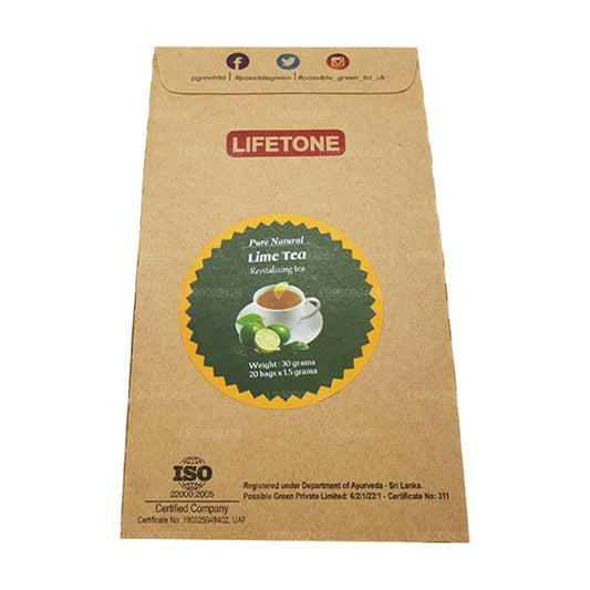 Lifetone Lime Tea (30g) 20 tepåsar