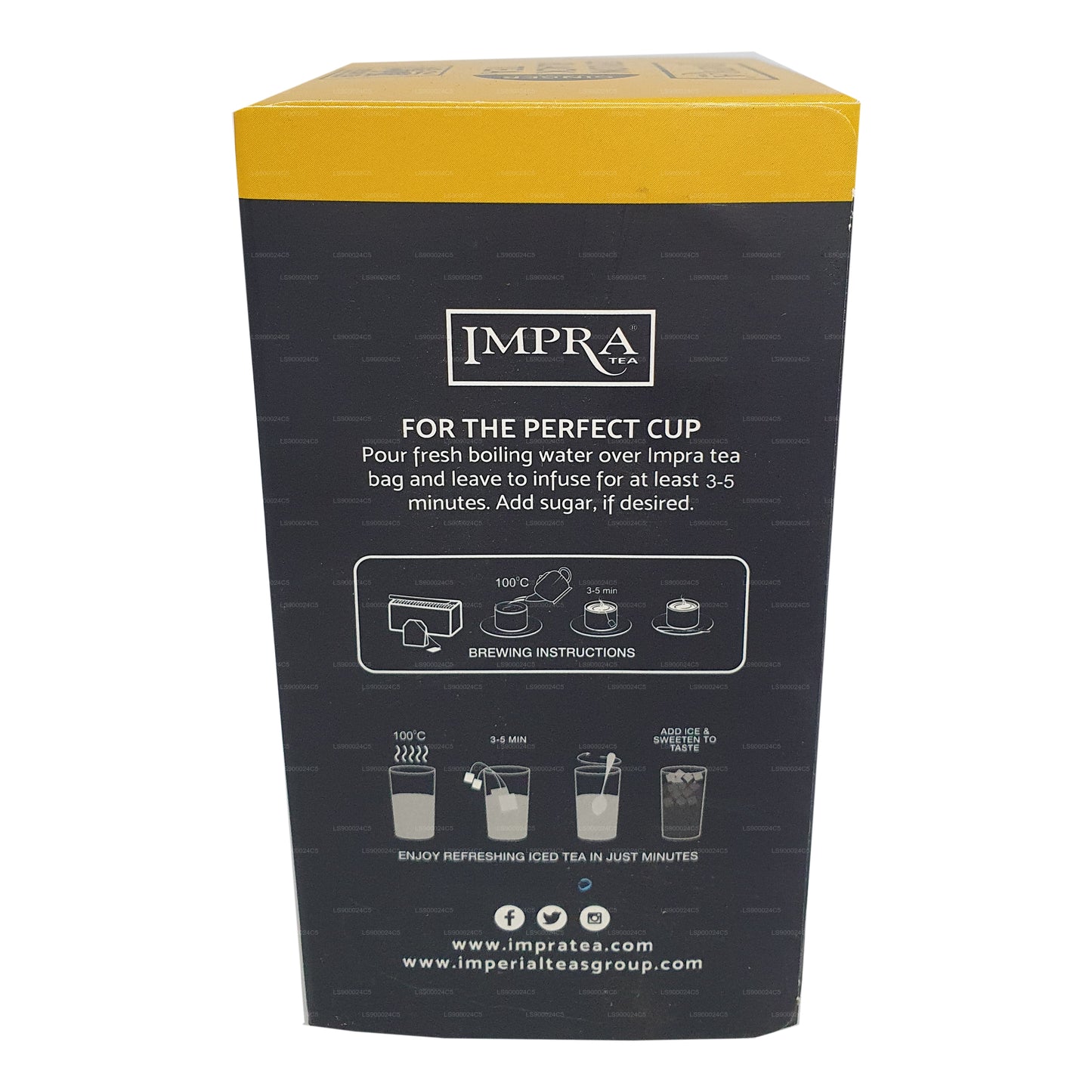 Impra Ginger Foil Pack (40g) 20 tepåsar