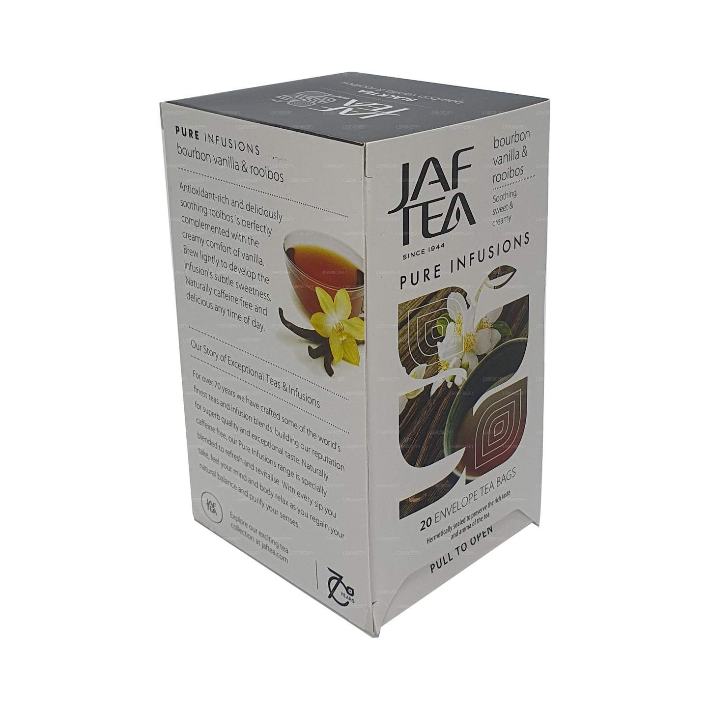 Jaf te rena infusioner samling bourbon vanilj rooibos (30g) 20 tepåsar