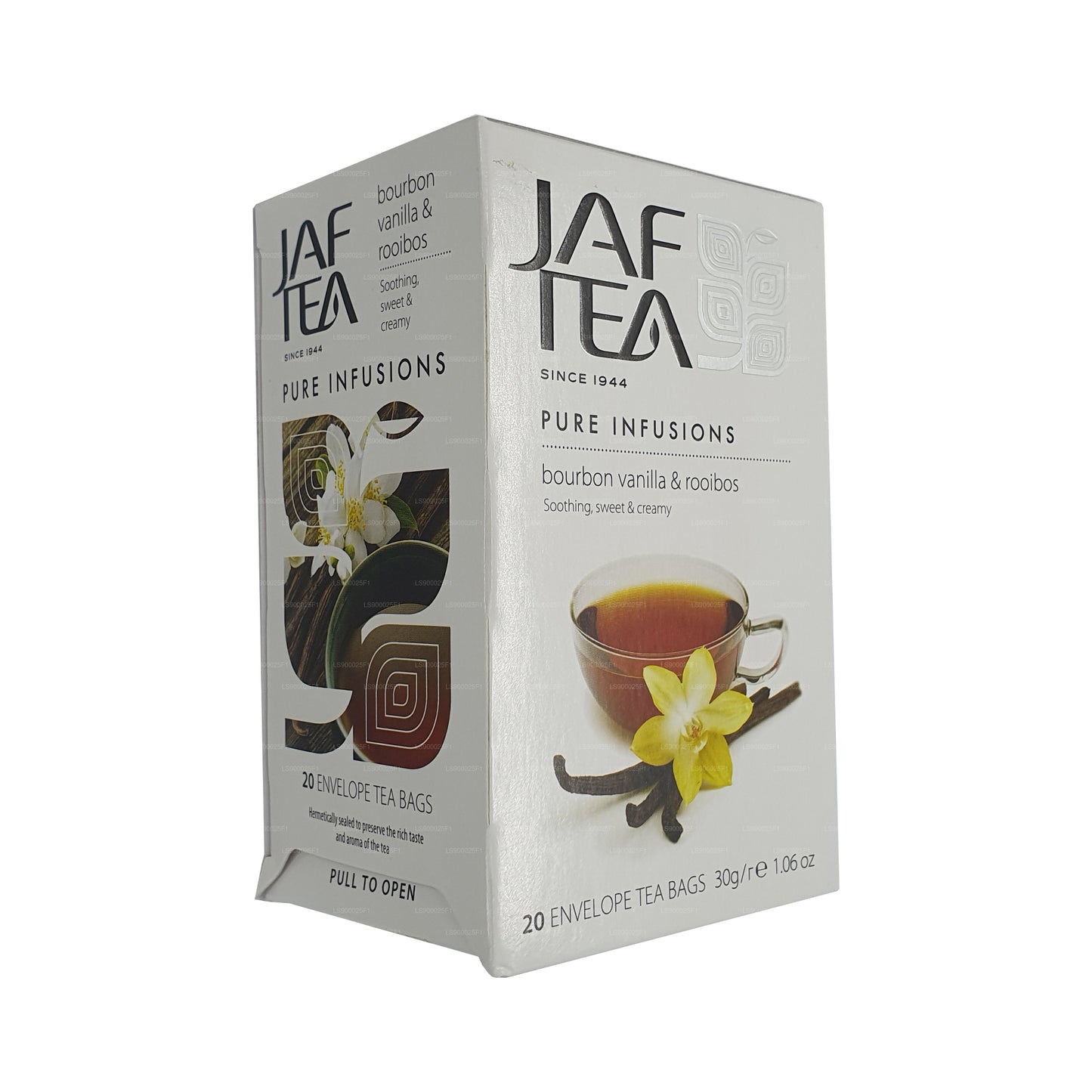 Jaf te rena infusioner samling bourbon vanilj rooibos (30g) 20 tepåsar