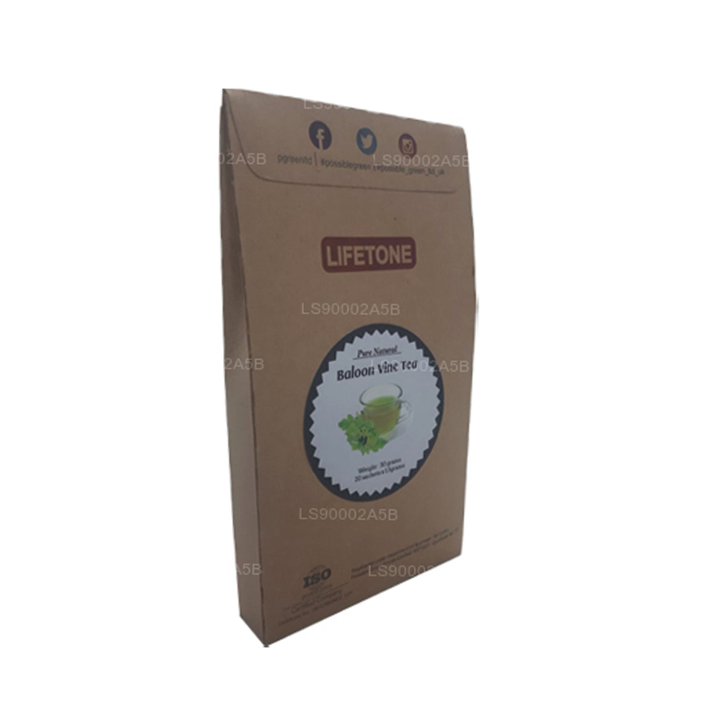 Lifetone Ballong Vine Te (30g) 20 Tepåsar