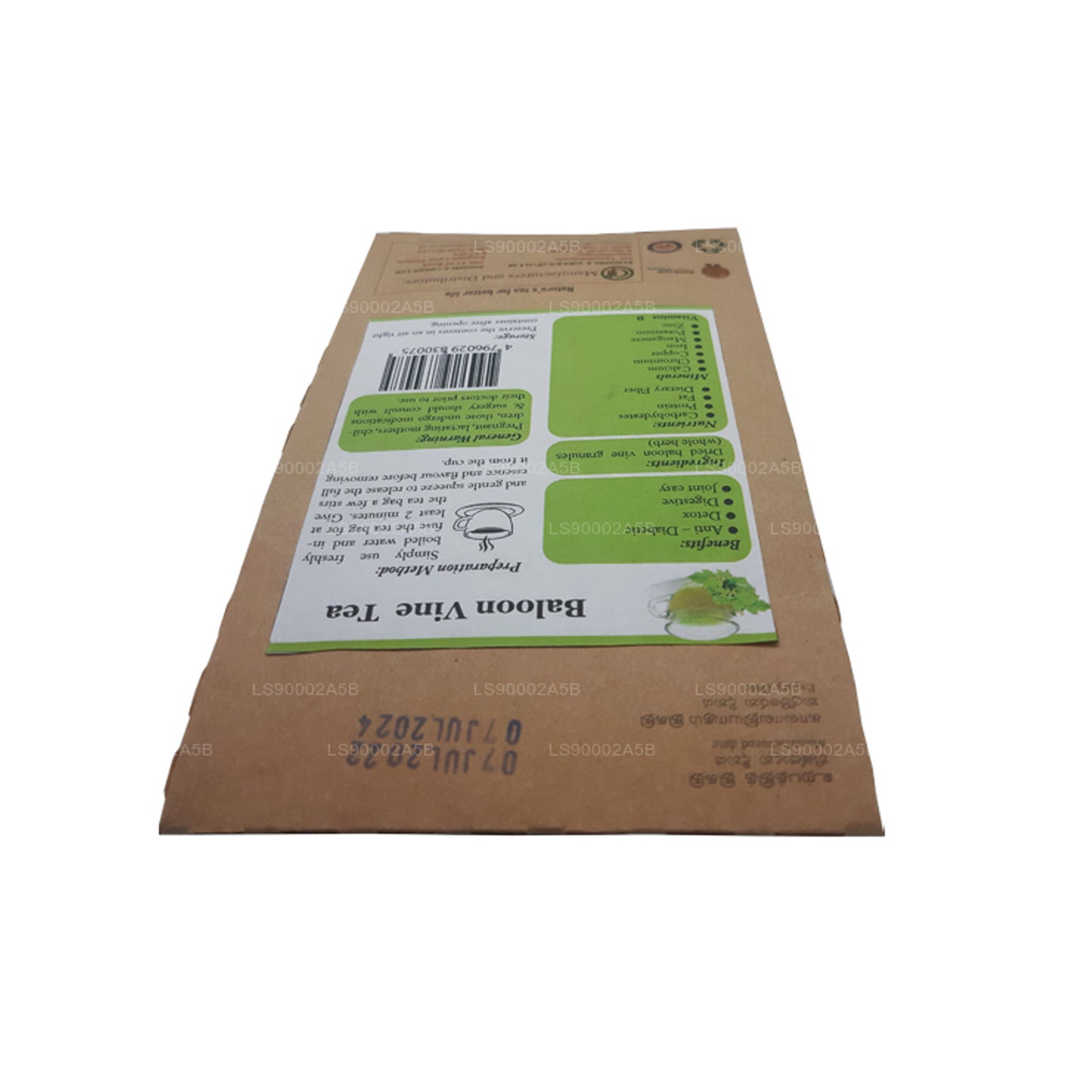 Lifetone Ballong Vine Te (30g) 20 Tepåsar