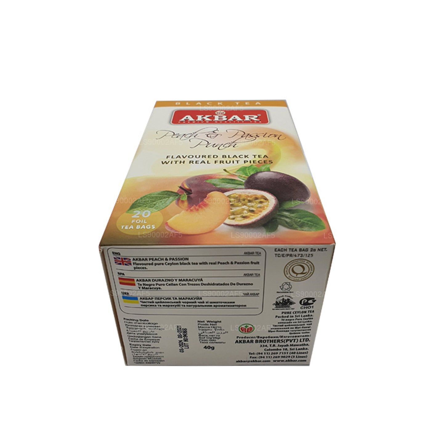 Akbar Persika och Passion Punch (40g) 20 tepåsar