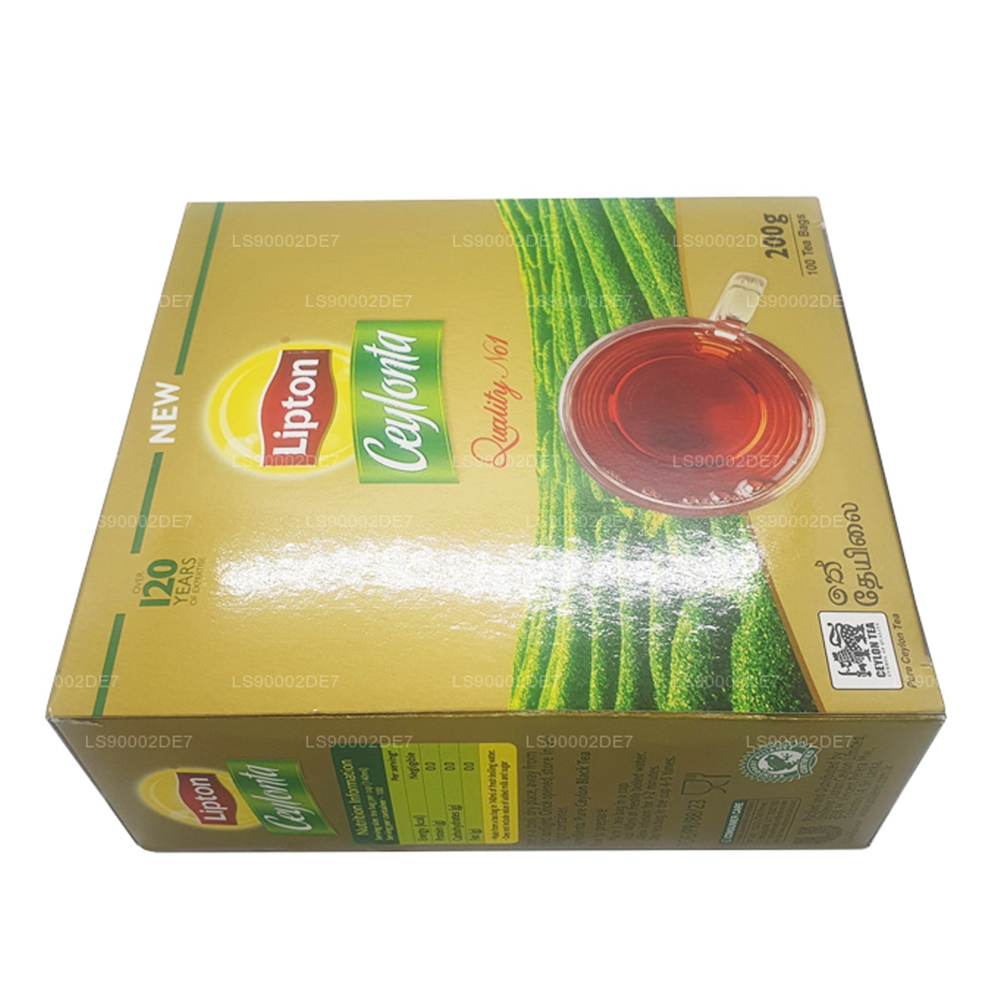 Lipton Ceylonta te (200g) 100 tepåsar