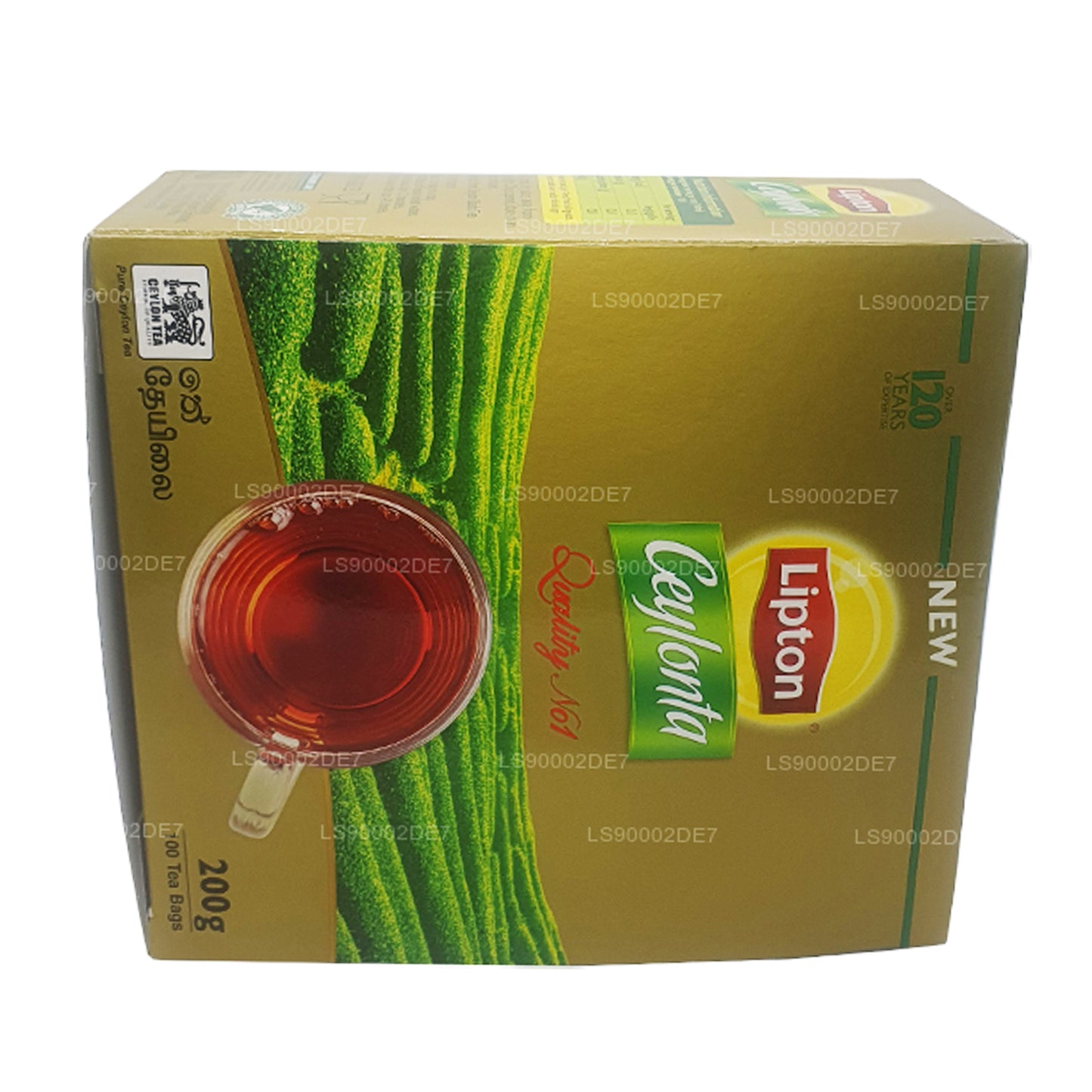 Lipton Ceylonta te (200g) 100 tepåsar