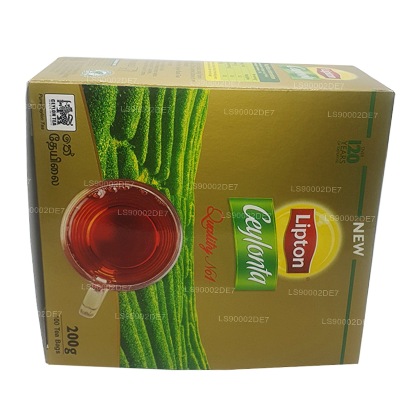 Lipton Ceylonta te (200g) 100 tepåsar