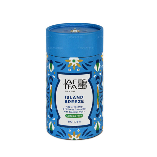 Jaf Tea Island Breeze - Äpple, nypon och hibiskus smaksatt med tropiska frukter (50g)