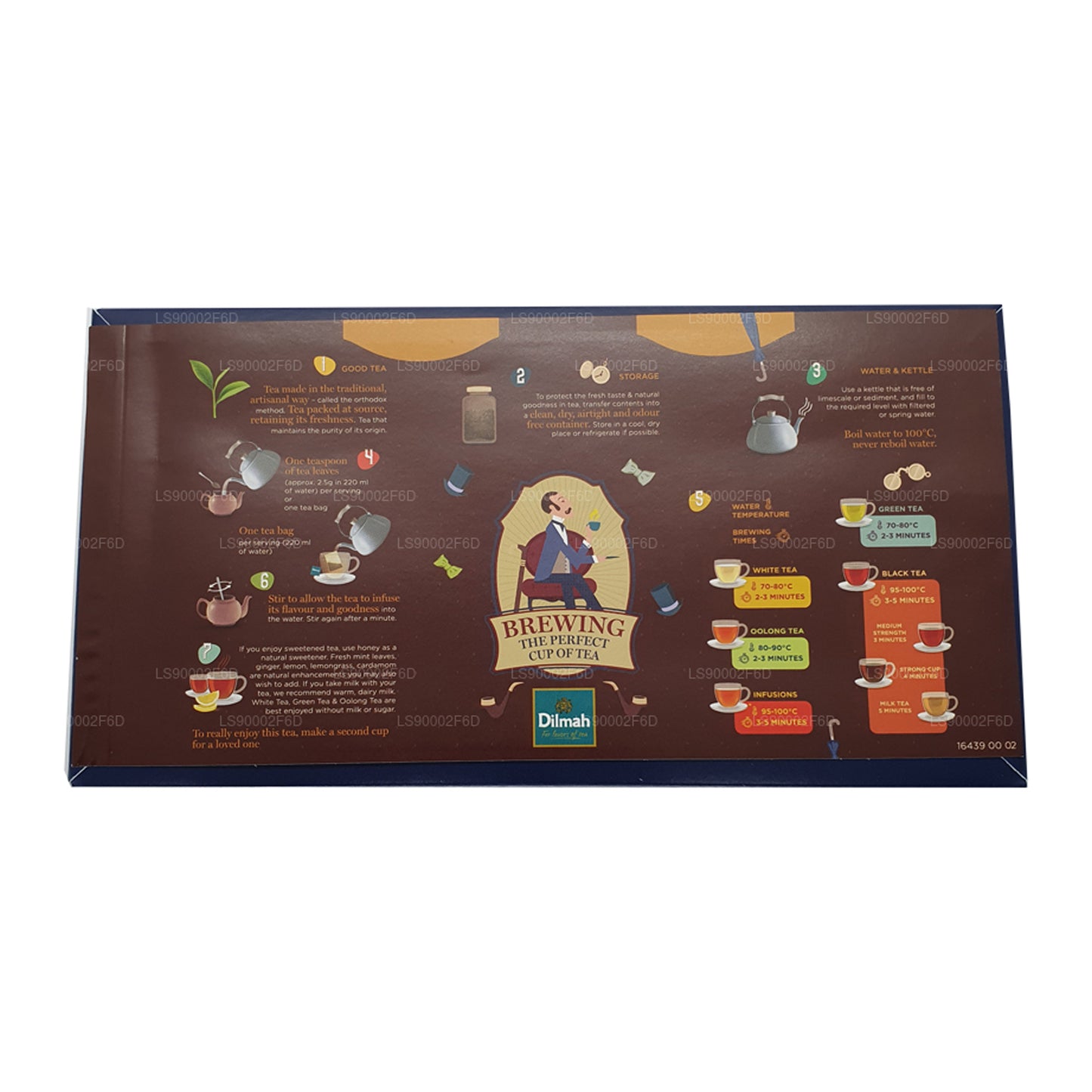 Dilmah Gentlemans tepåsar