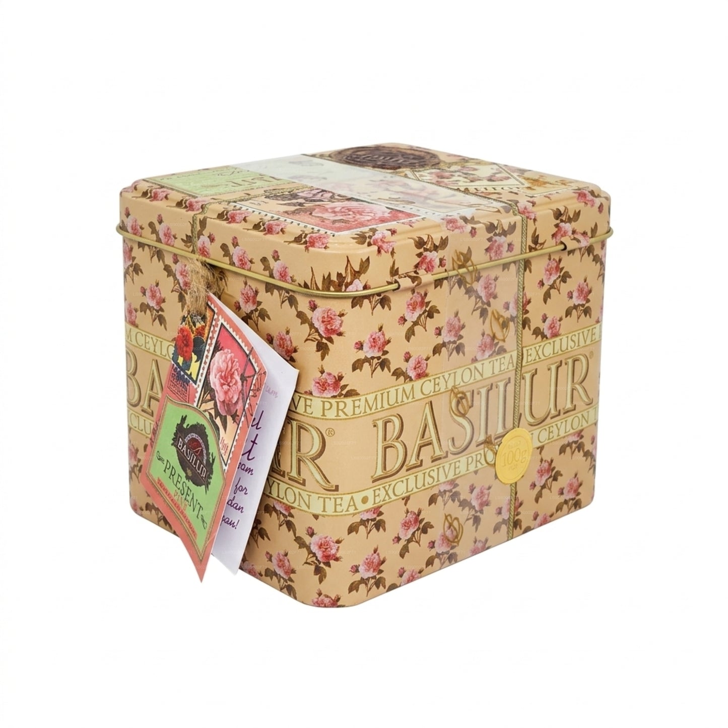 Basilur Present ”Rosa” (100g) Caddy