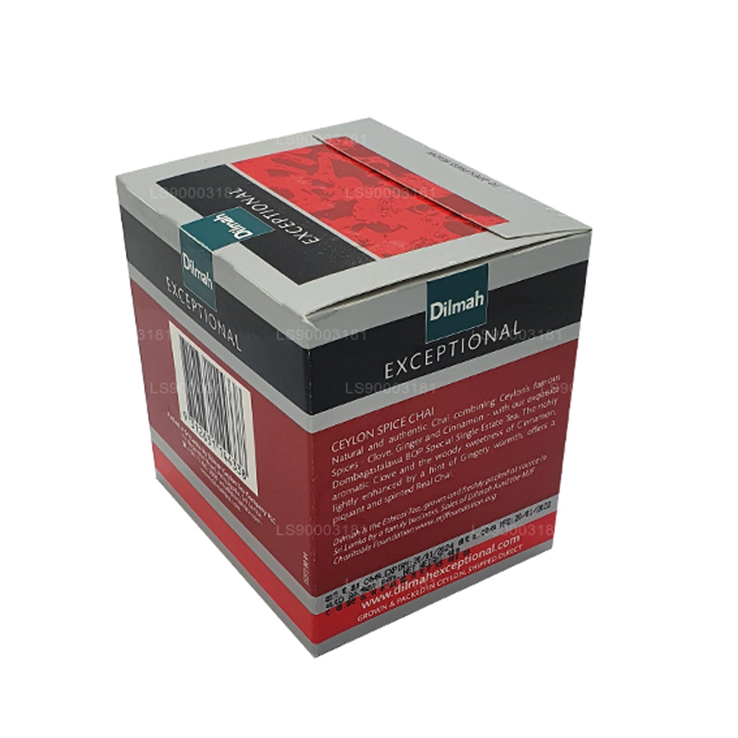 Dilmah Exceptionell Ceylon Spice Chai (40g) 20 tepåsar