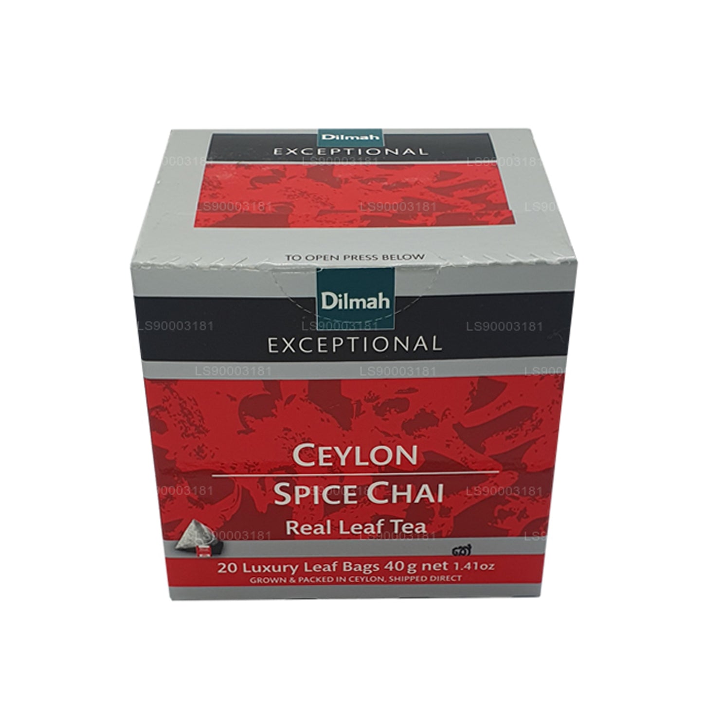 Dilmah Exceptionell Ceylon Spice Chai (40g) 20 tepåsar