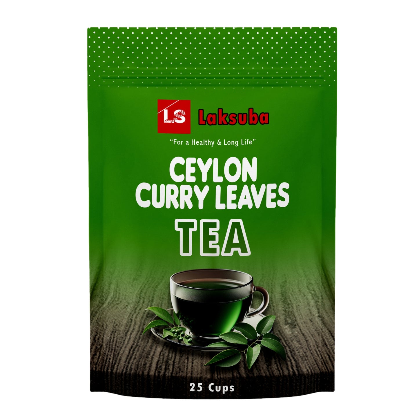 Laksuba Ceylon Currybladste (37,5 g) 25 tepåsar