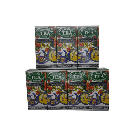 Mlesna Peach Apricot Luxury Tea Bags (60g x 7)