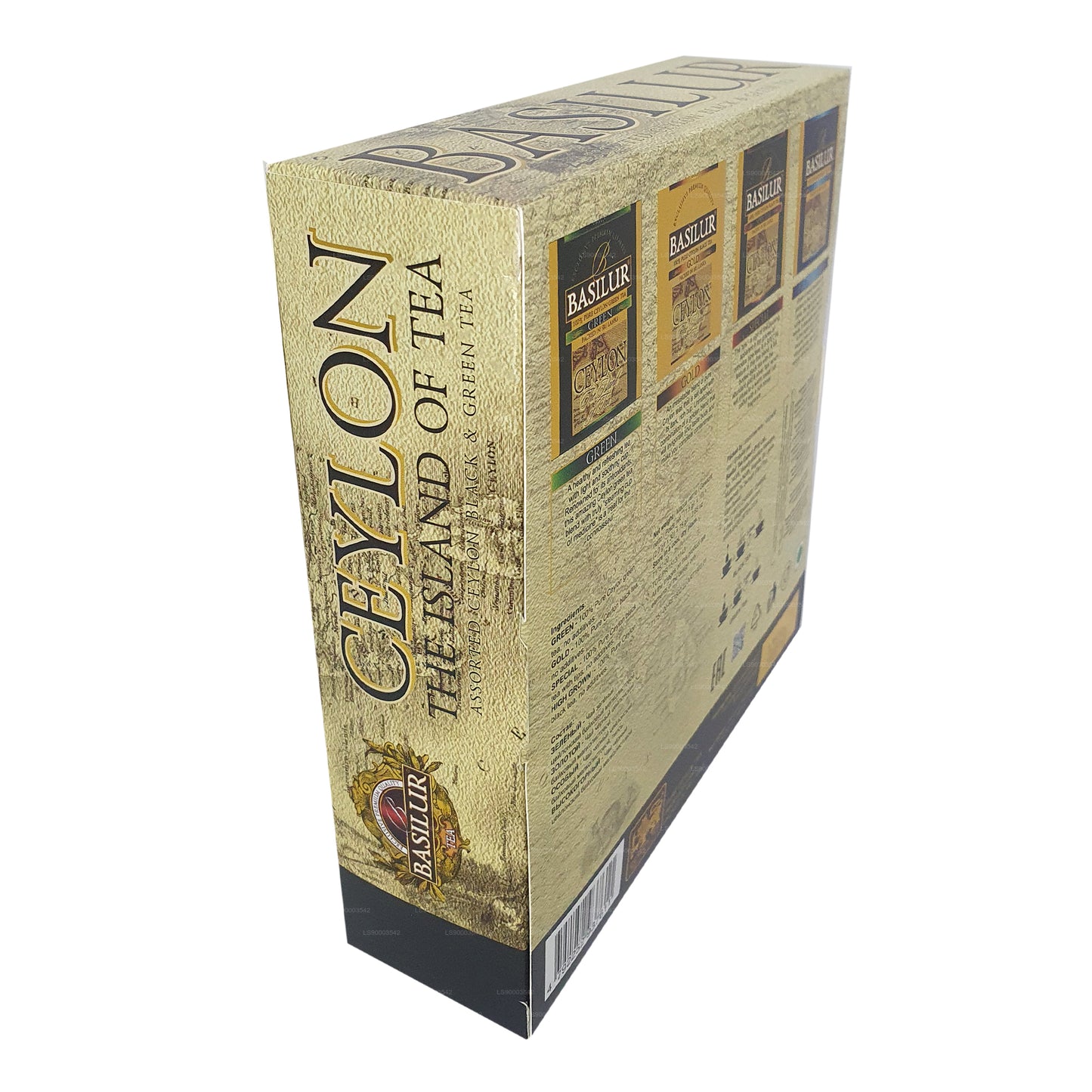 Basilur Island of Tea ”Assorted Island of Tea” 40 omslutna tepåsar