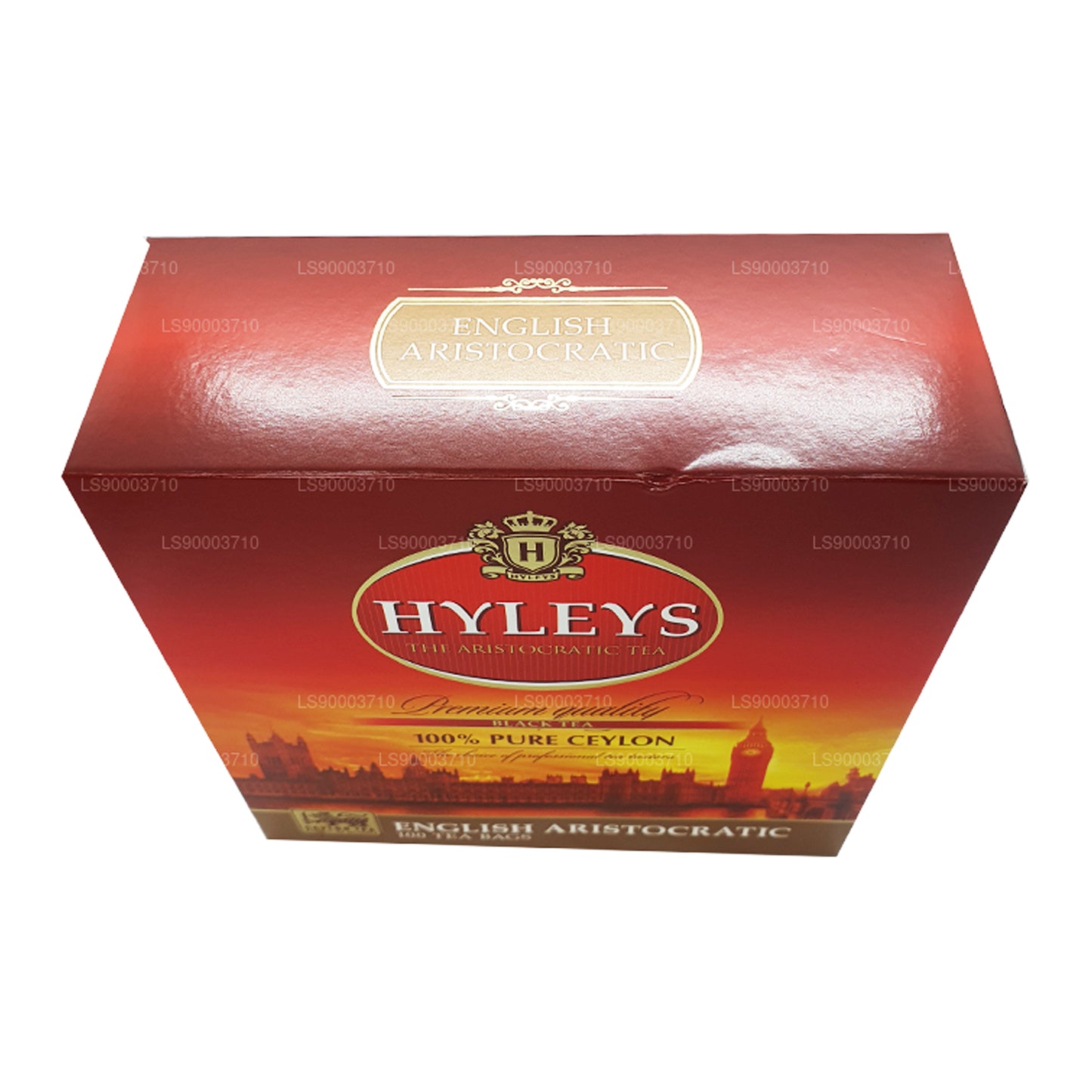 HYLEYS Premium kvalitet svart te 100 tebages (200g)