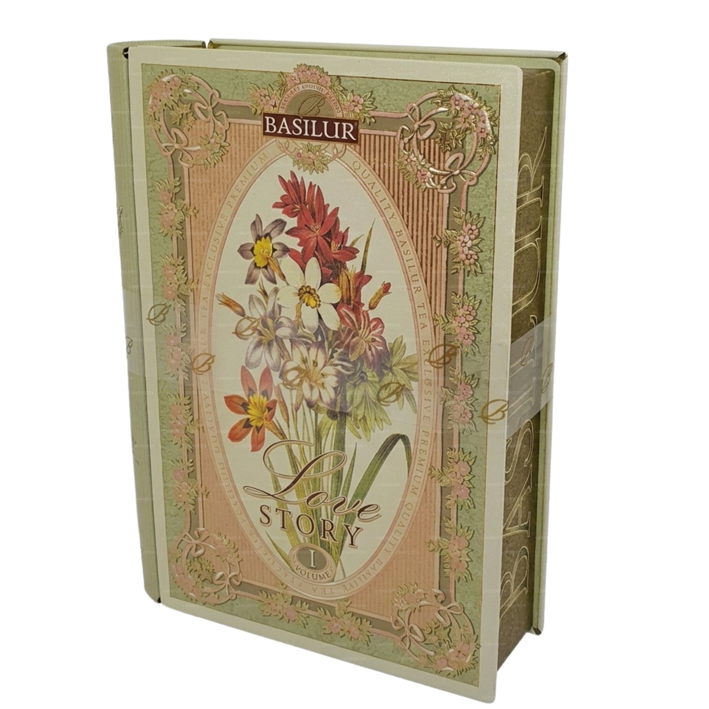 Basilur Tea Book ”Love Story - Volym I” (100g) Caddy